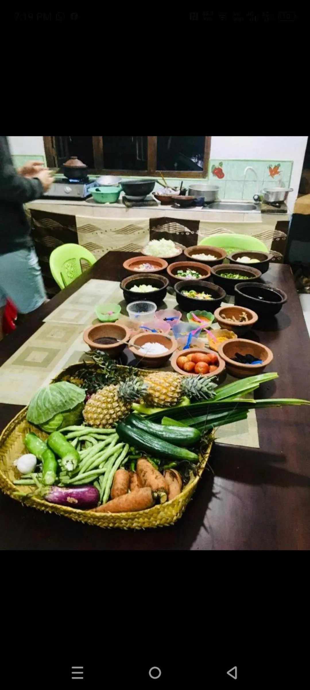 Buffet breakfast in Adisham village home Haputale
