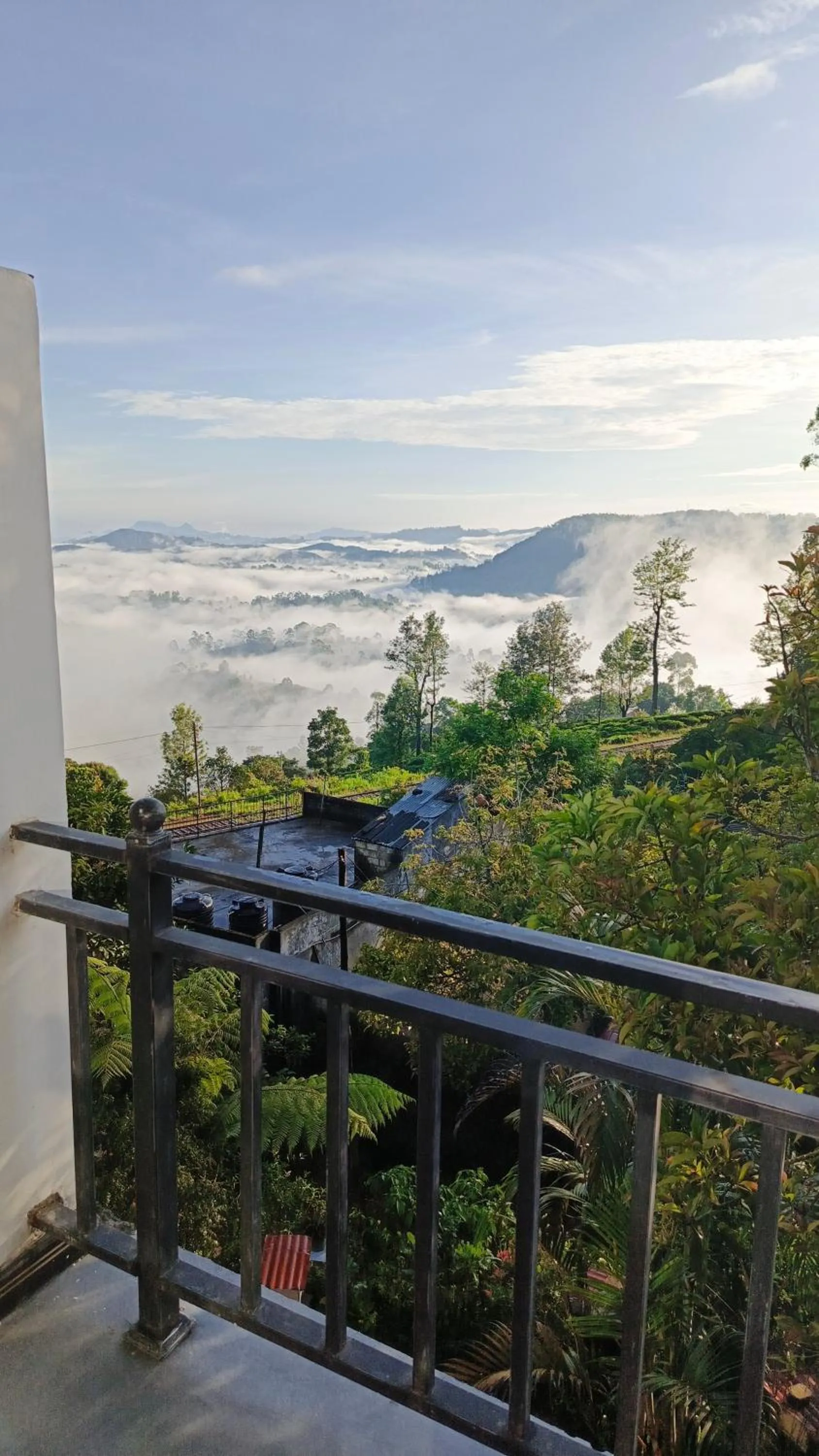 Natural landscape in Adisham village home Haputale
