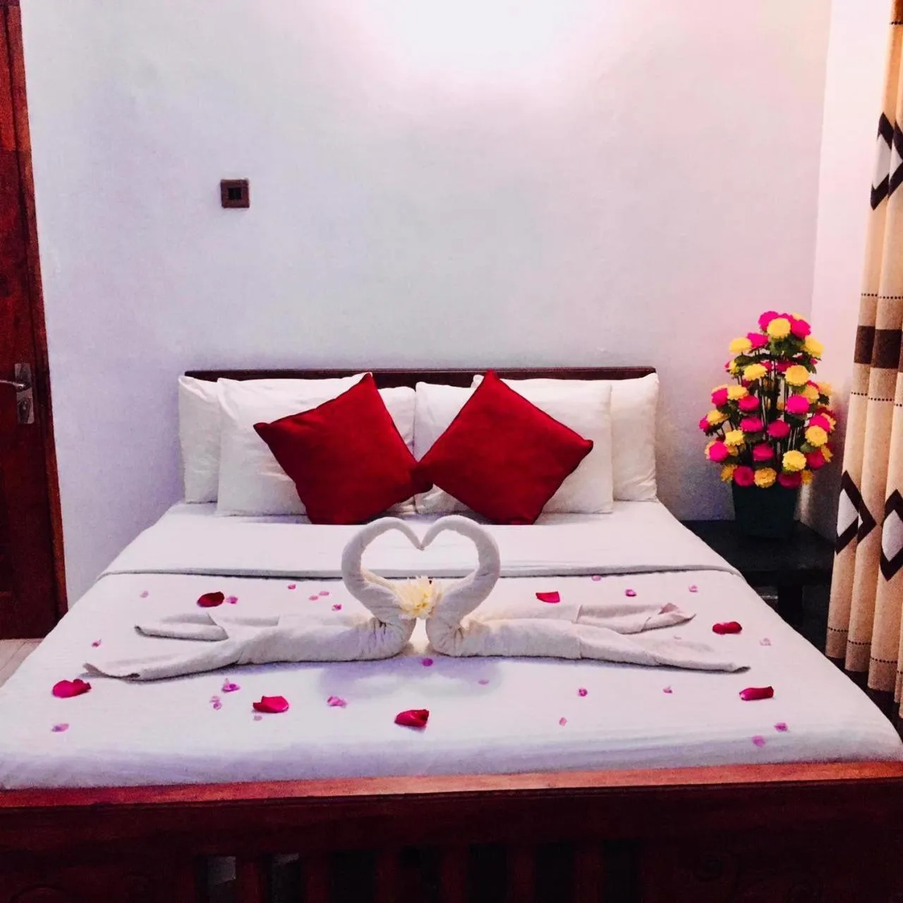 Bed in Adisham village home Haputale