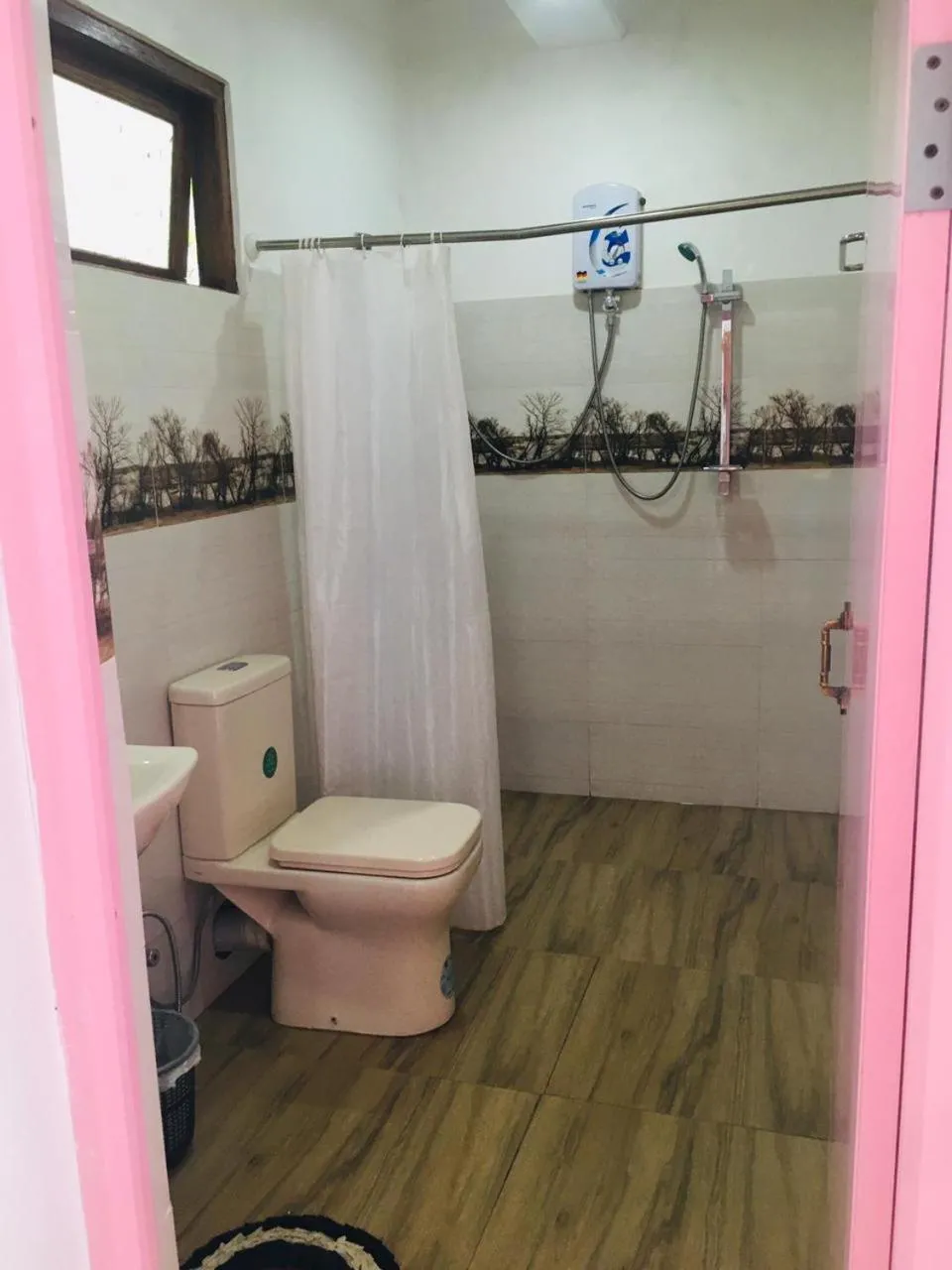 Shower in Adisham village home Haputale