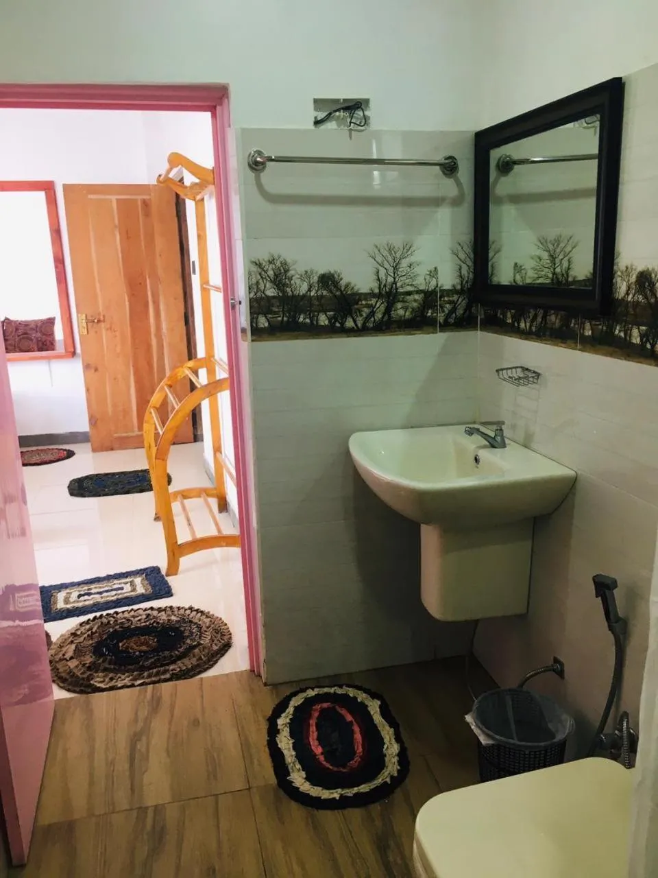 Toilet in Adisham village home Haputale