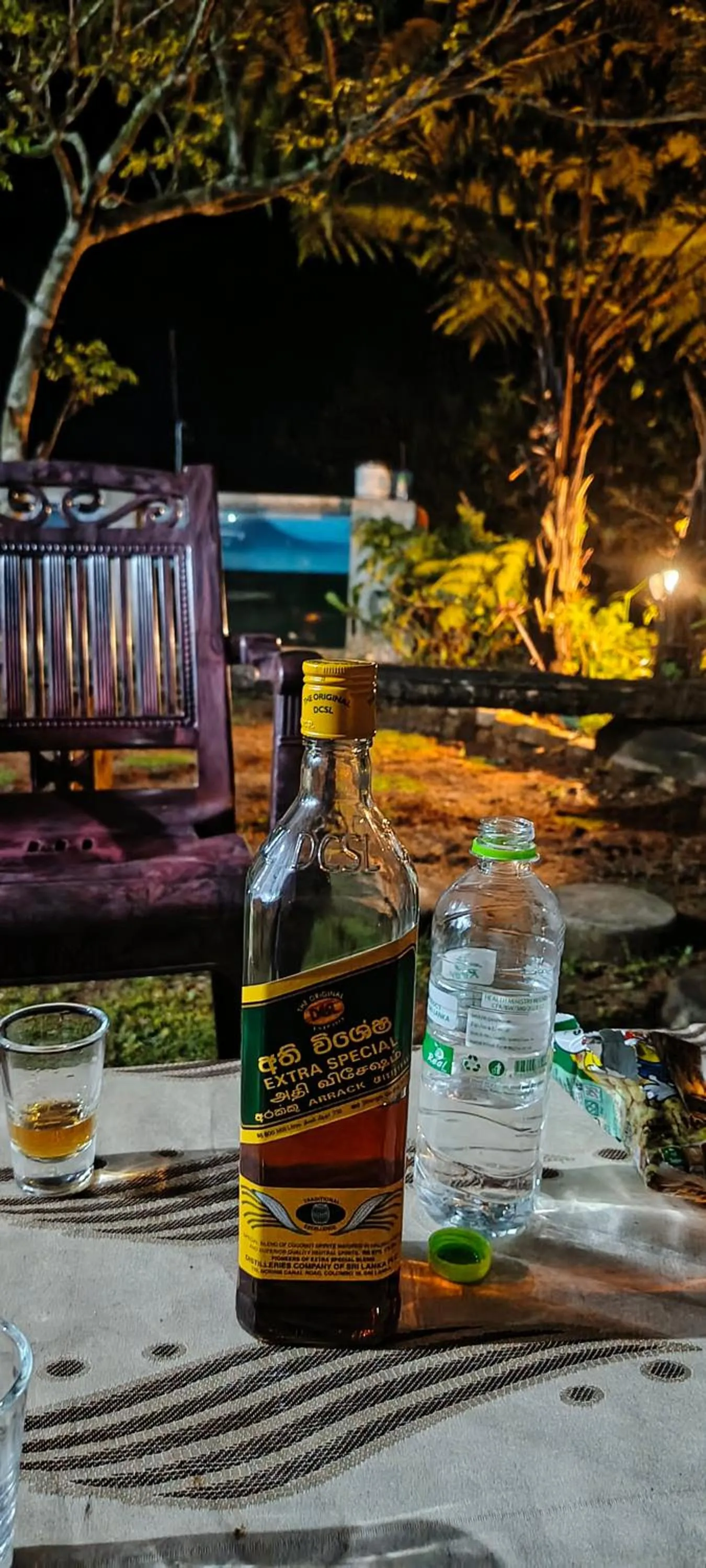 Night in Adisham village home Haputale