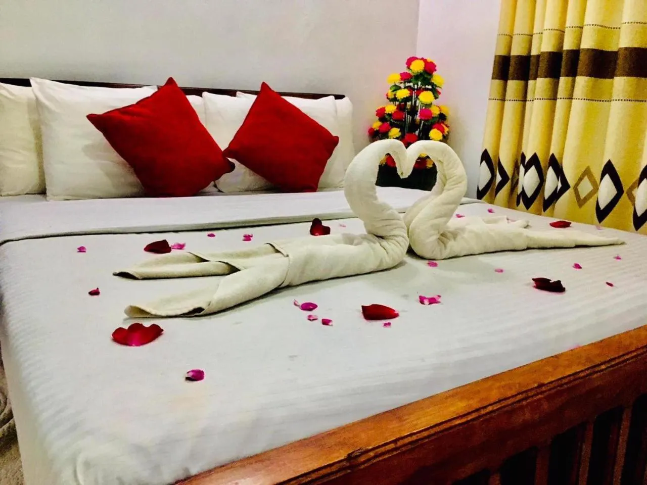 Bed in Adisham village home Haputale