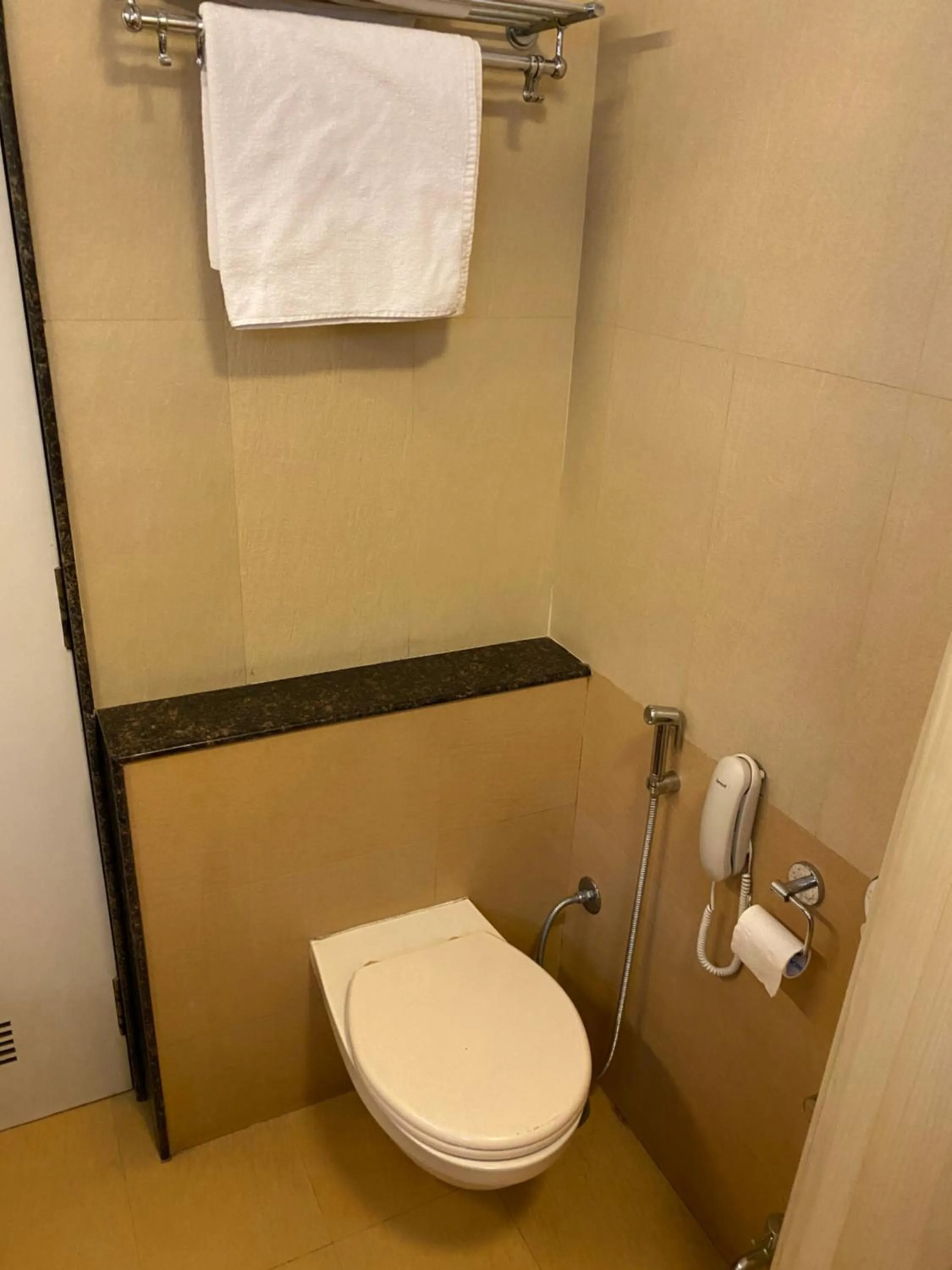 Bathroom in Panchavati Elite Inn