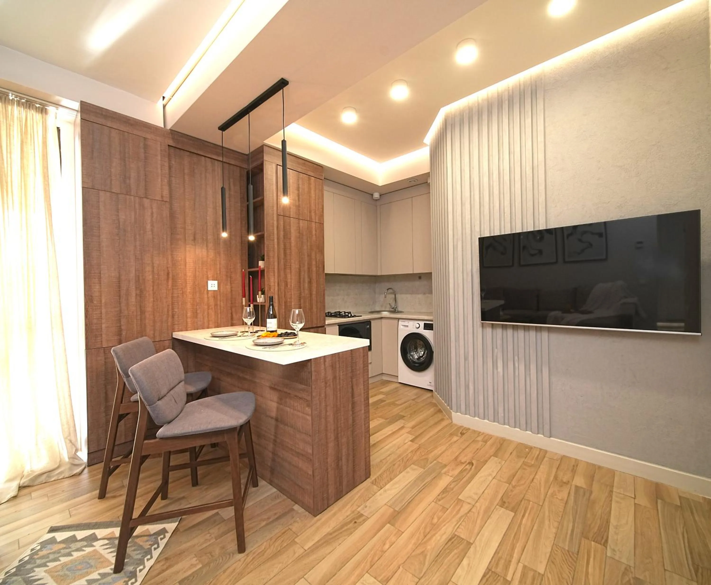 TV and multimedia in Sweet Home Deluxe Apart-Hotel