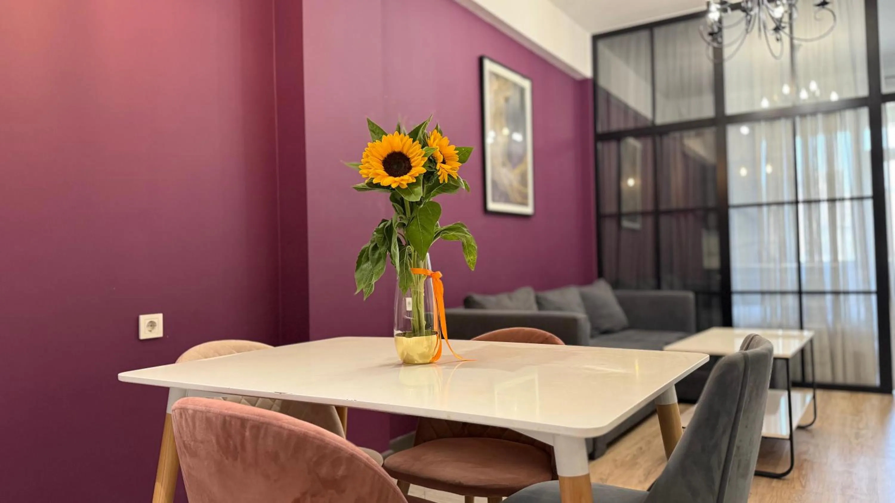 Living room in Sweet Home Deluxe Apart-Hotel