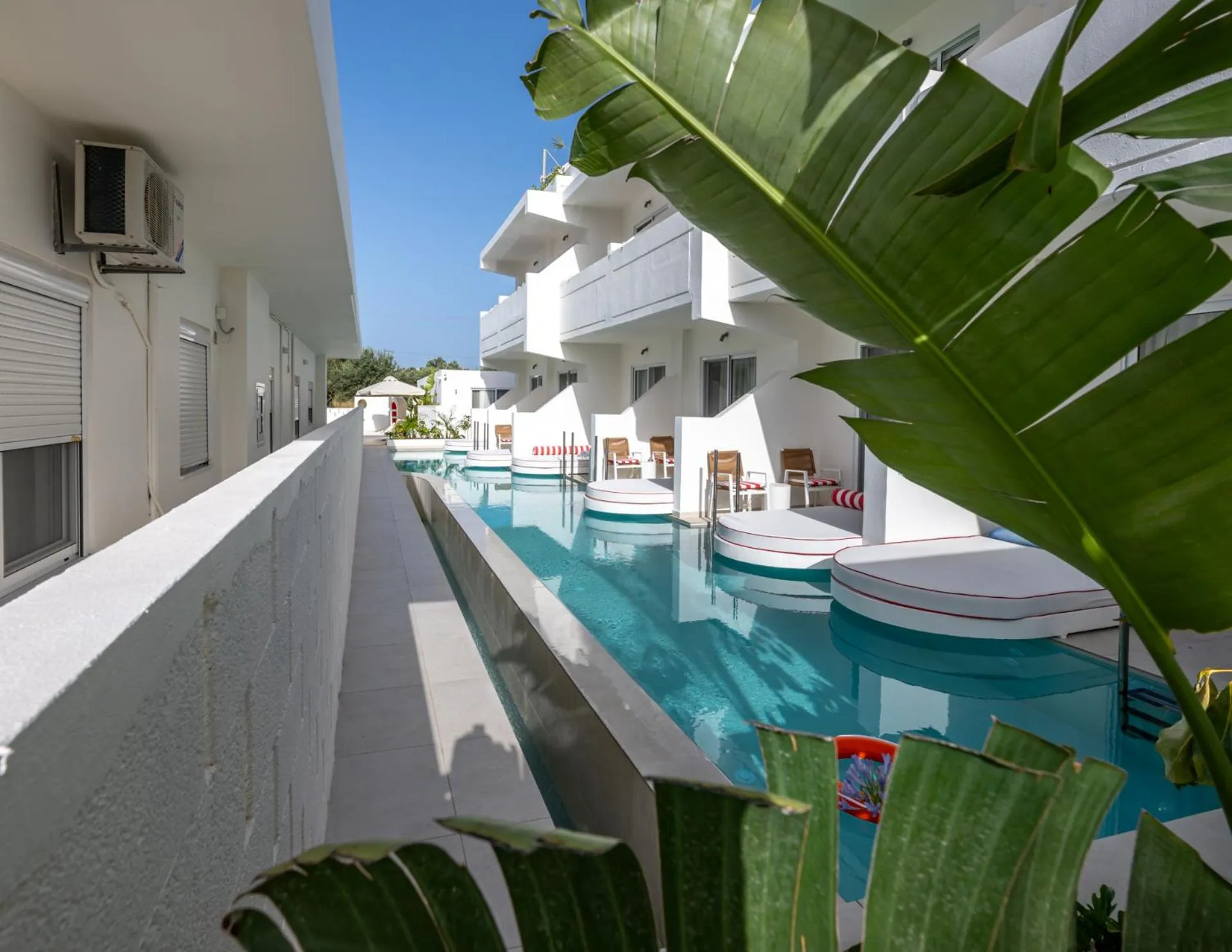 Swimming pool in Patricia Suites