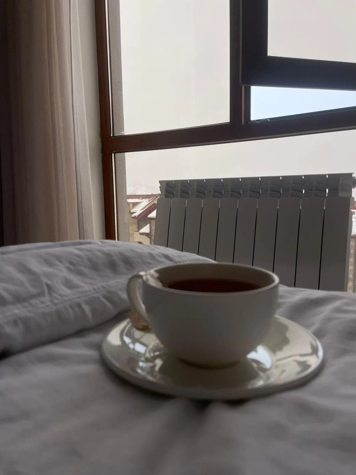 Winter, Bed in Marrone Hotel Tsaghkadzor