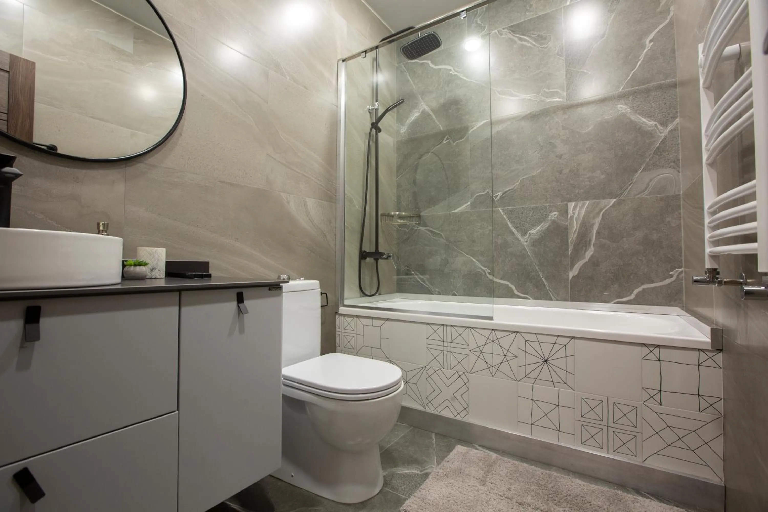 Shower in Marrone Hotel Tsaghkadzor