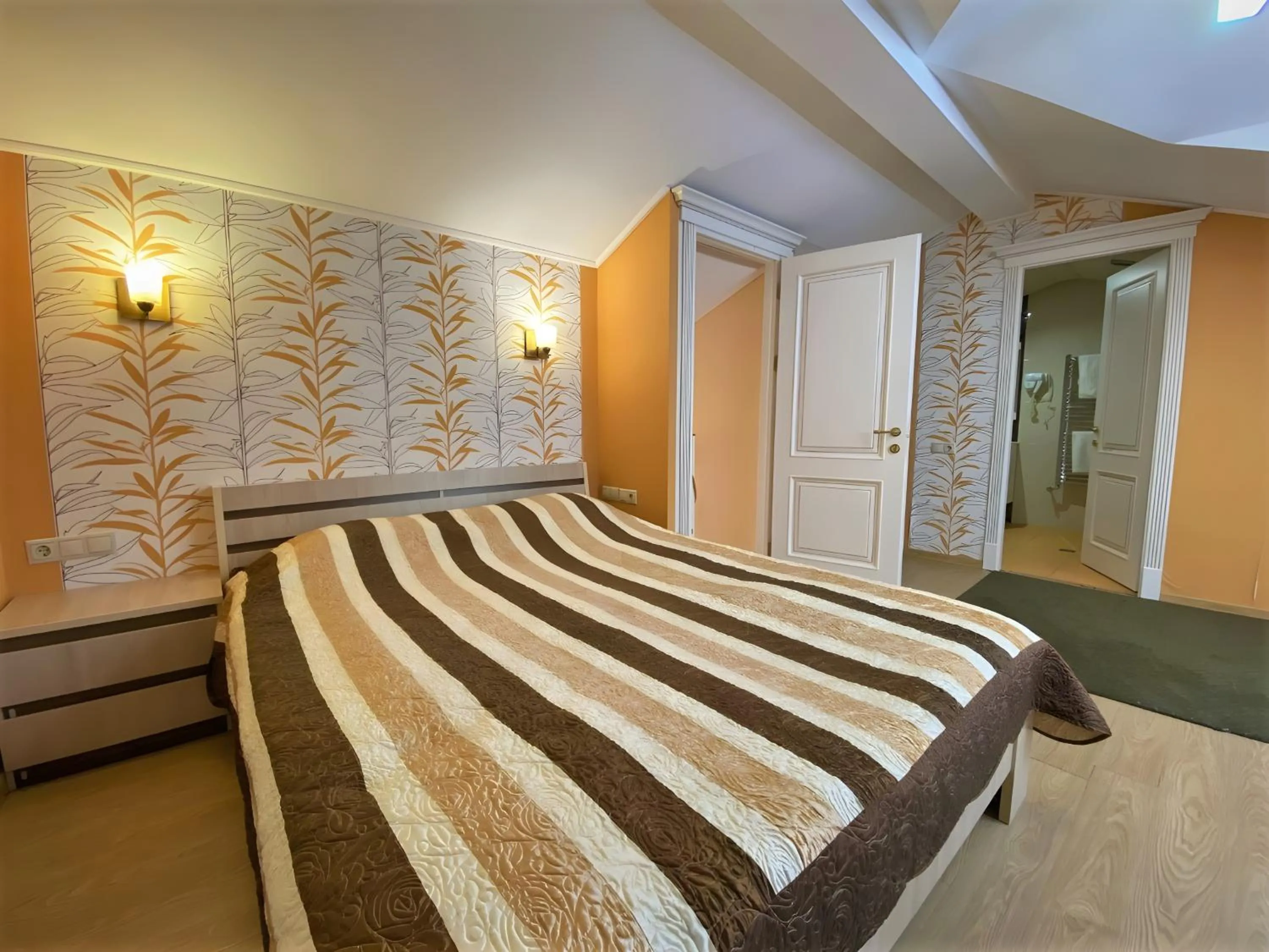 Bed in Marrone Hotel Tsaghkadzor