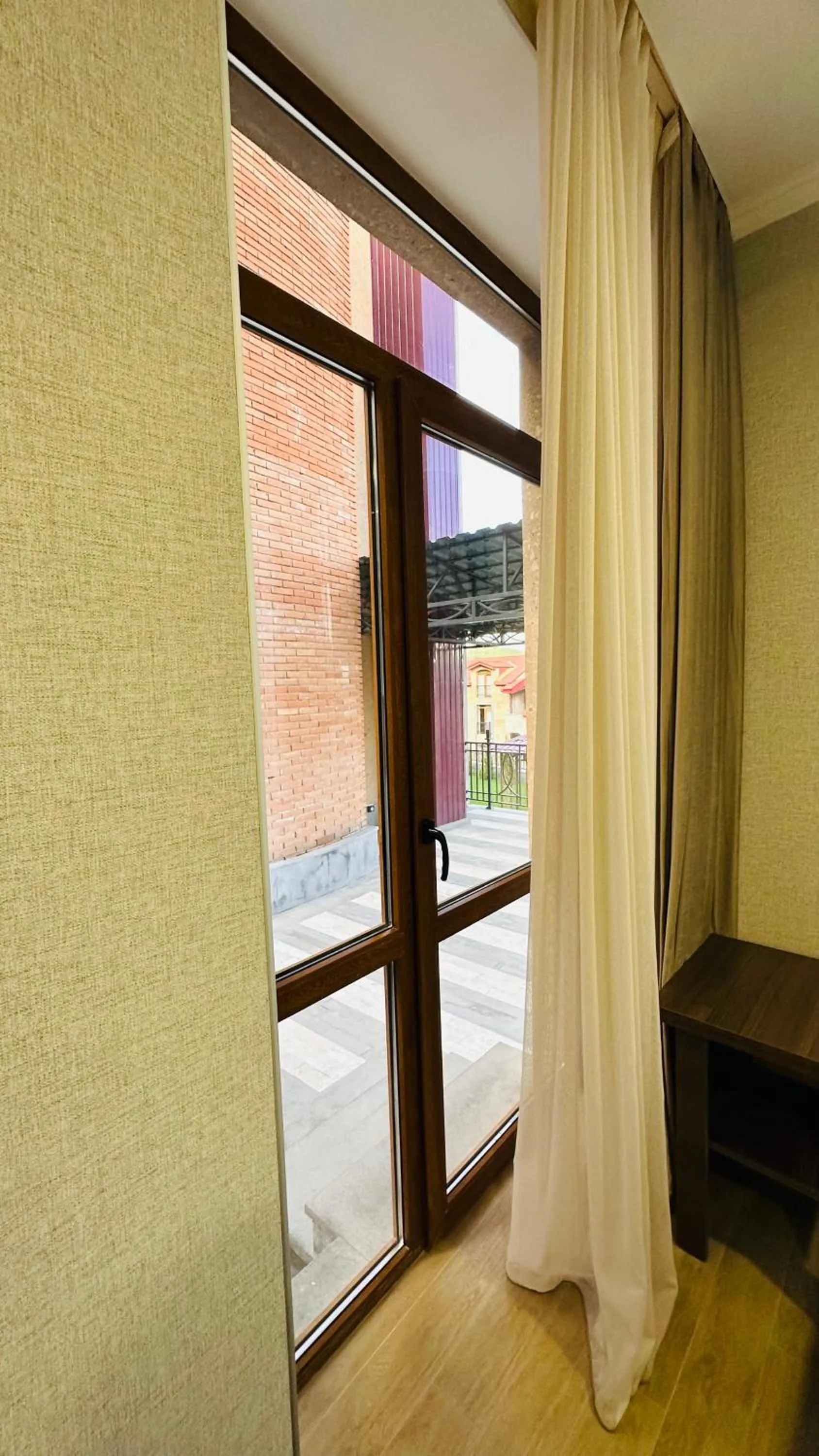 View (from property/room), Bed in Marrone Hotel Tsaghkadzor