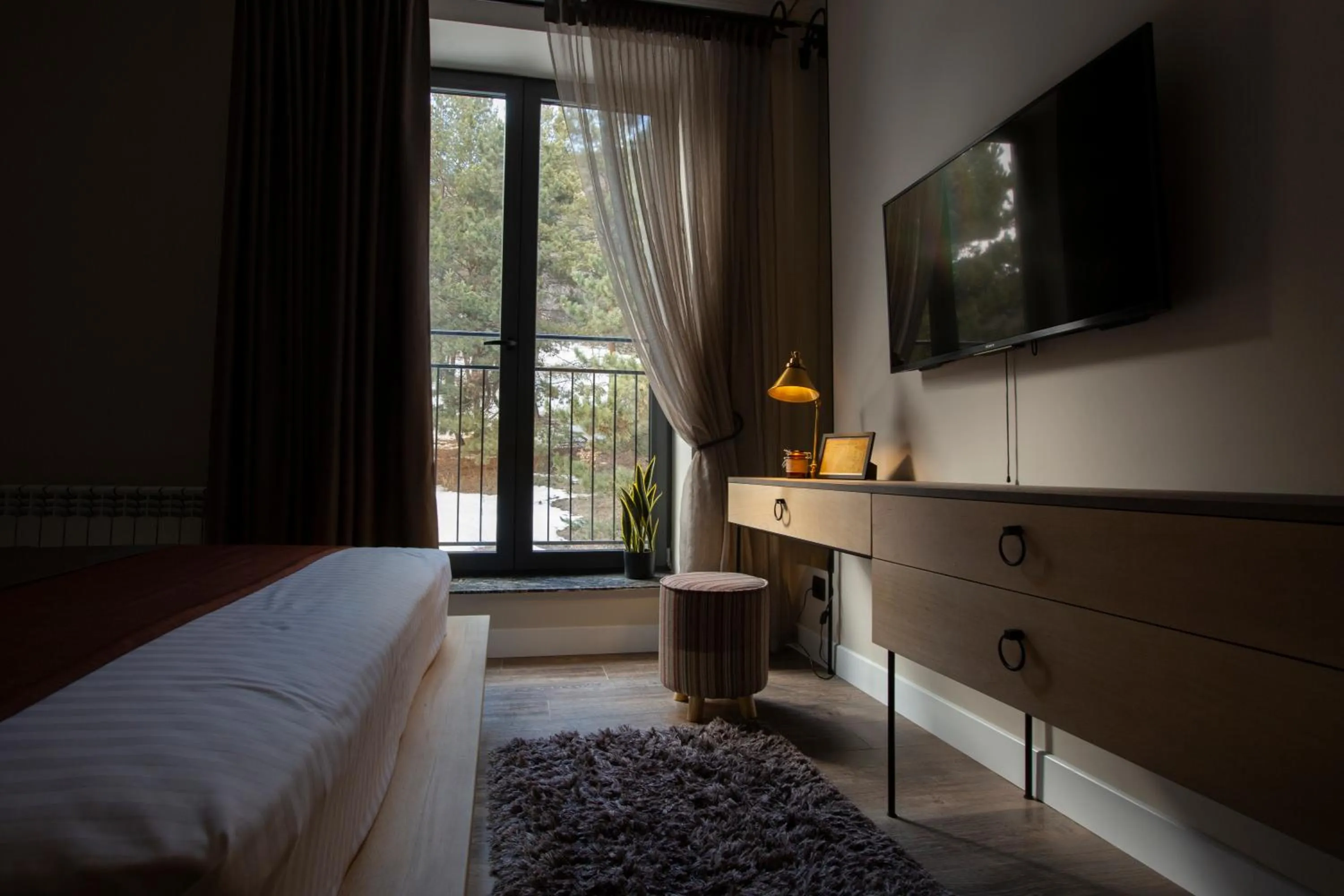 Bed in Marrone Hotel Tsaghkadzor