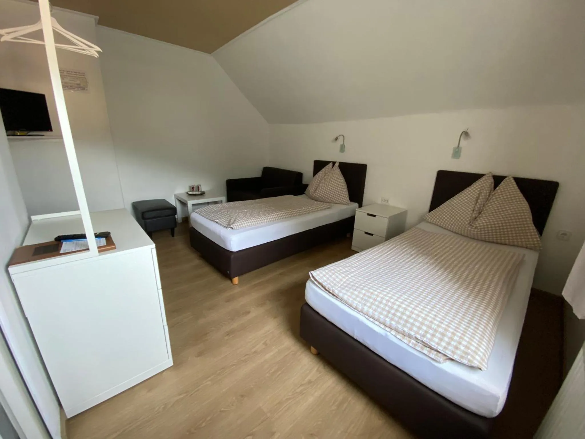 Bedroom, Bed in Pension Eder