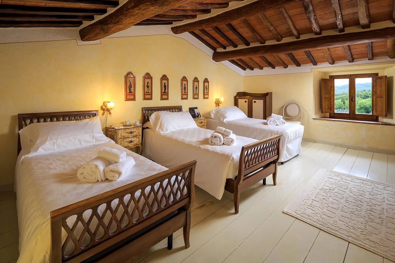 Bedroom, Bed in Le Filigare Wine & Country Relais