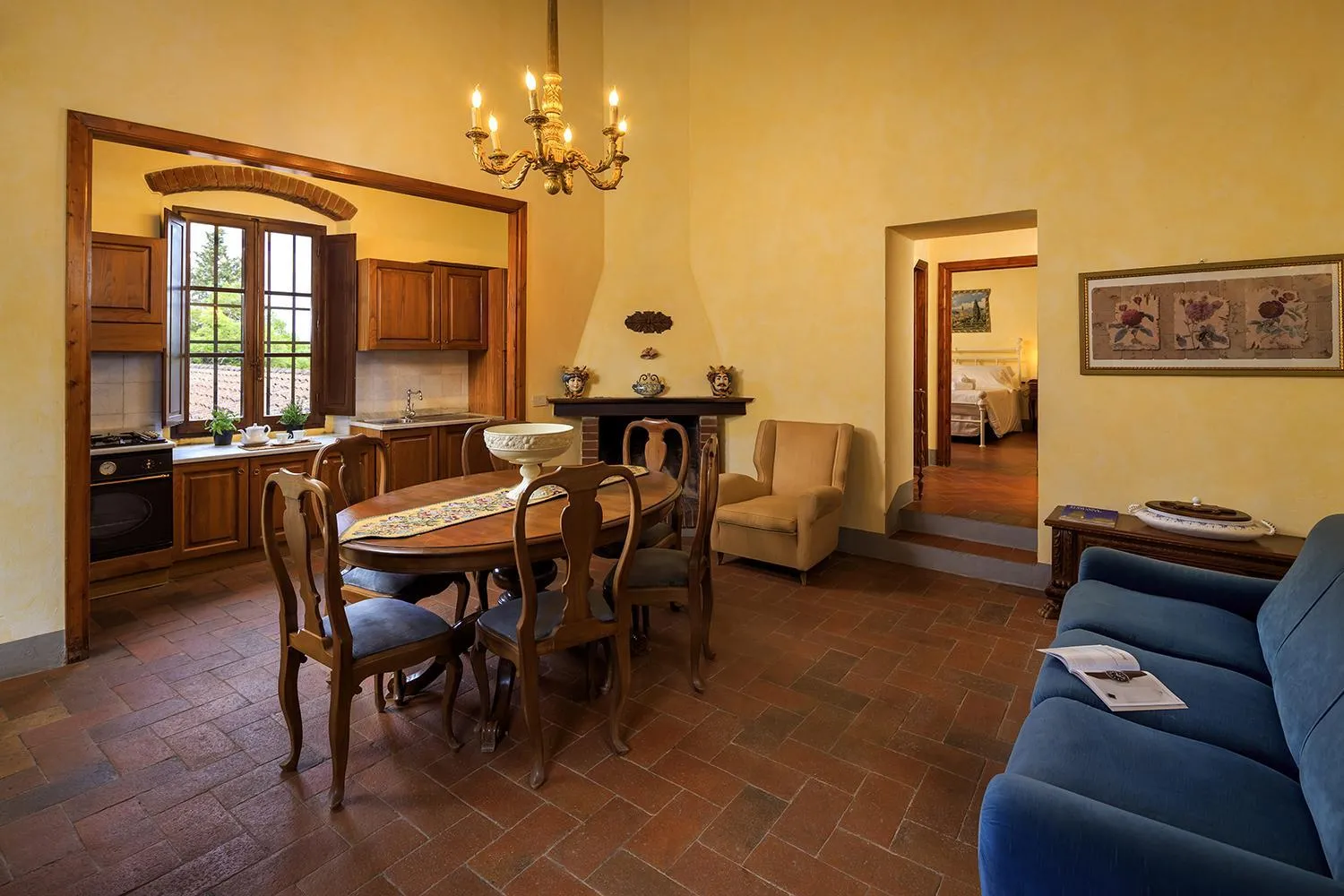 Dining area in Le Filigare Wine & Country Relais