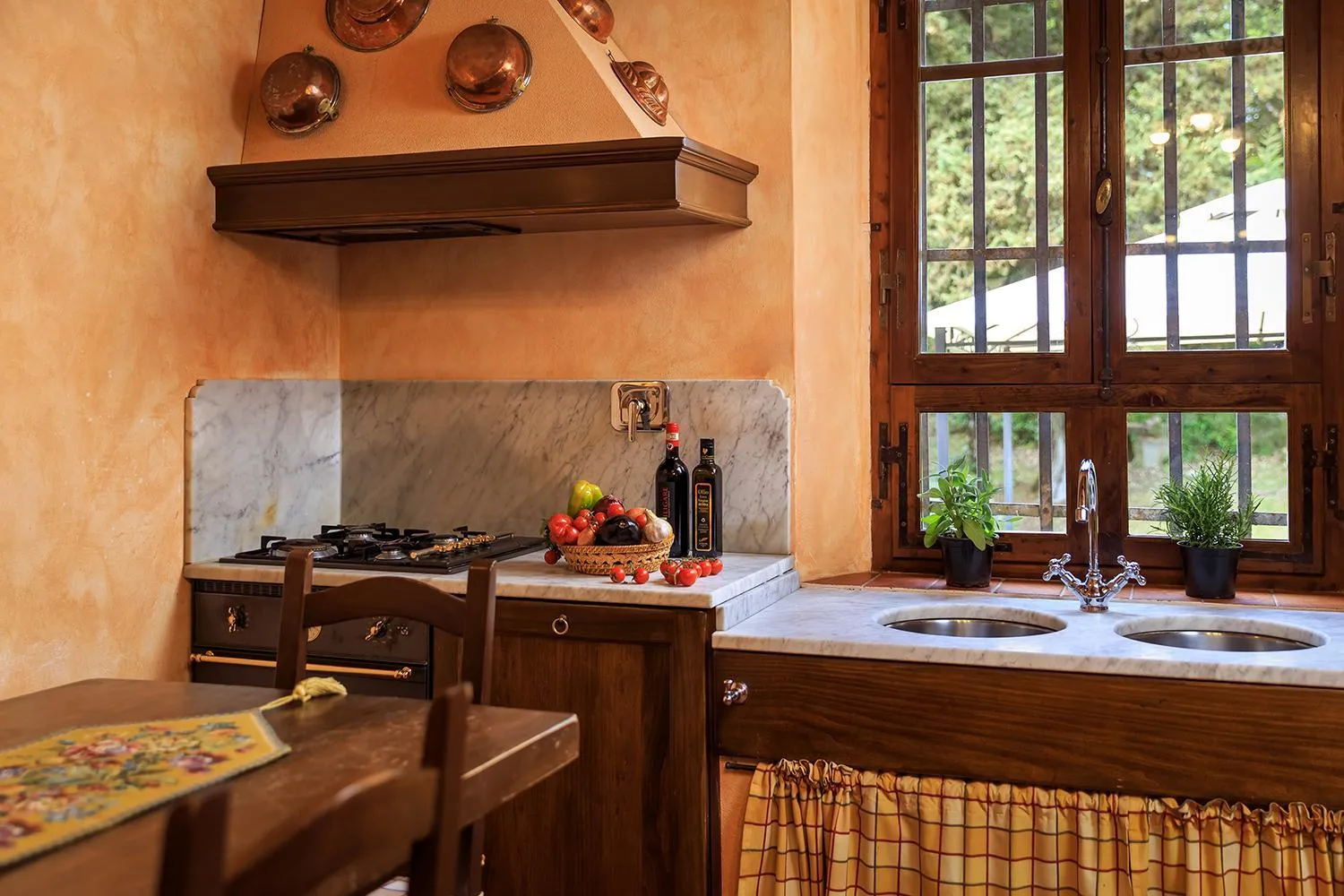Kitchen or kitchenette in Le Filigare Wine & Country Relais