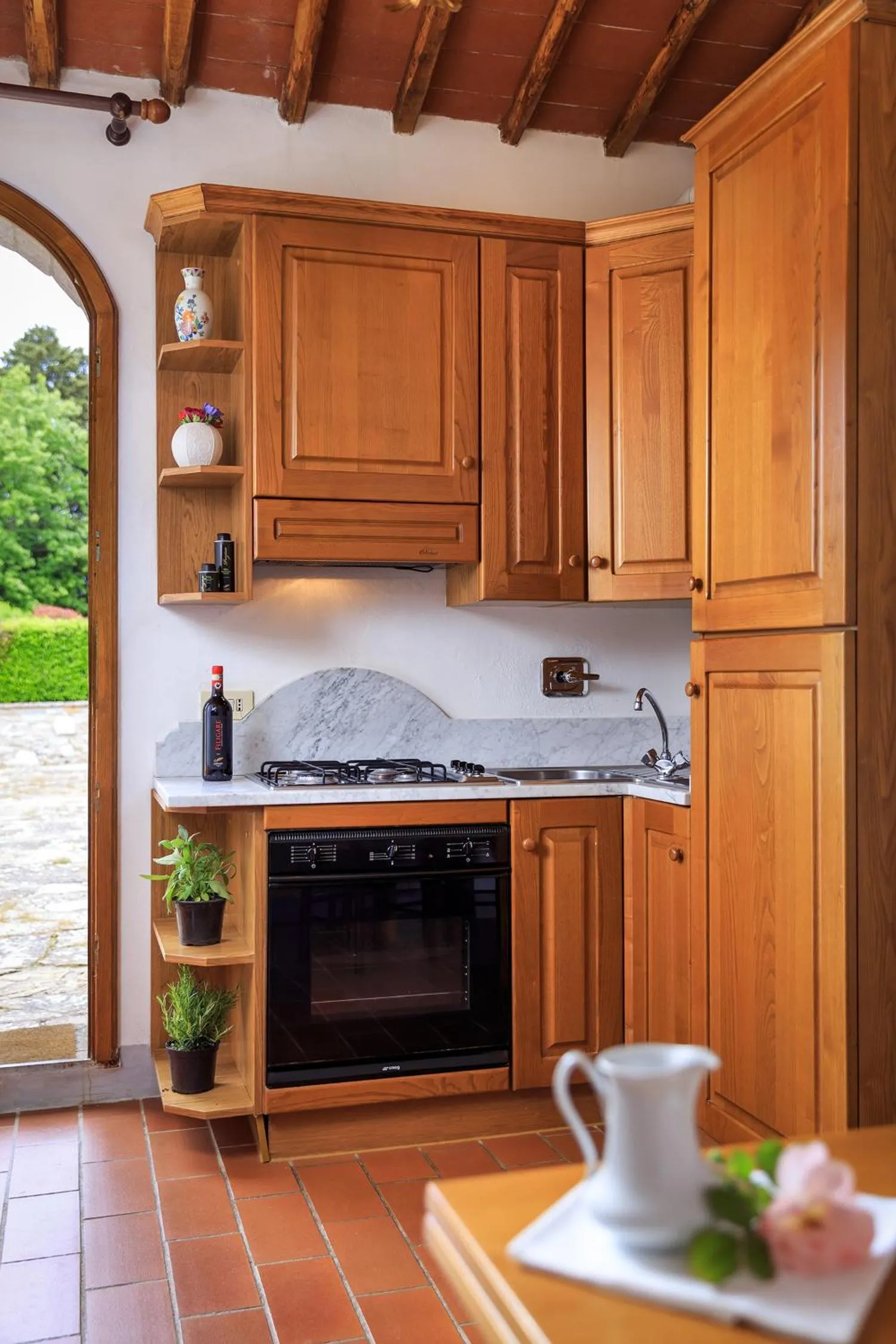 Kitchen or kitchenette in Le Filigare Wine & Country Relais