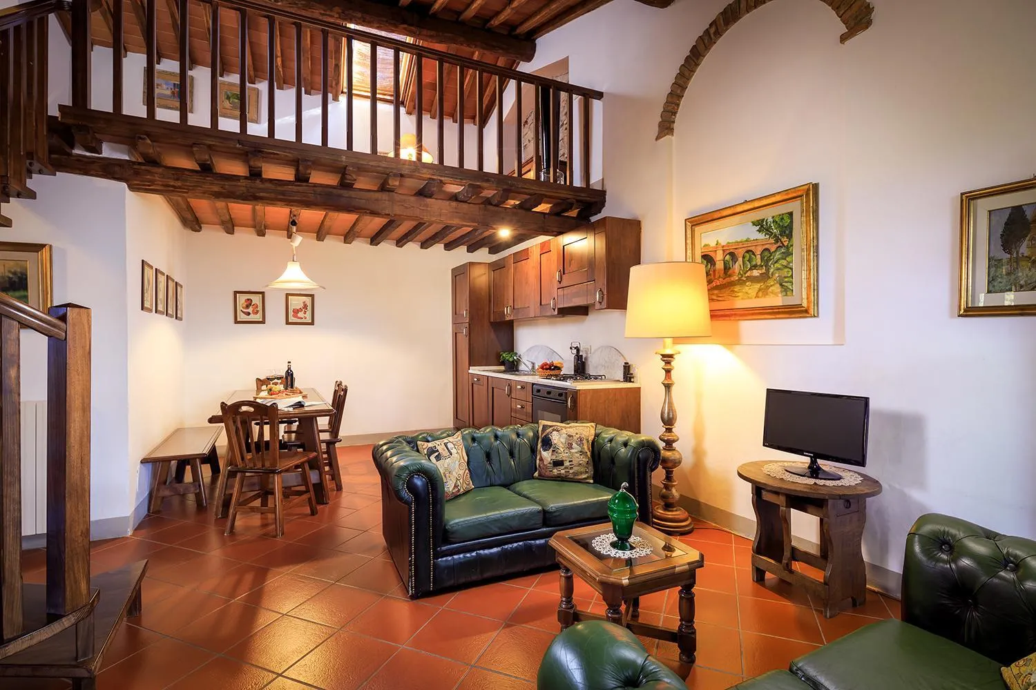 Living room in Le Filigare Wine & Country Relais