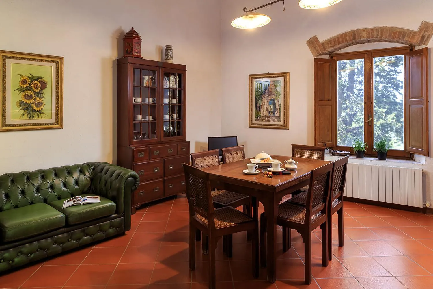Dining area in Le Filigare Wine & Country Relais