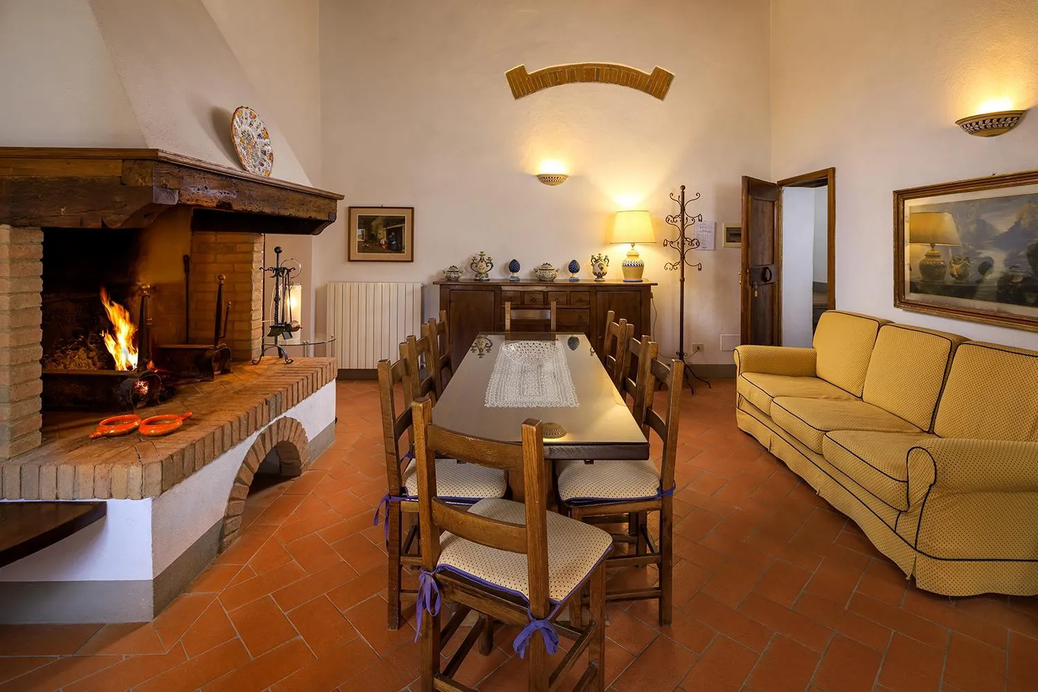 Dining area in Le Filigare Wine & Country Relais