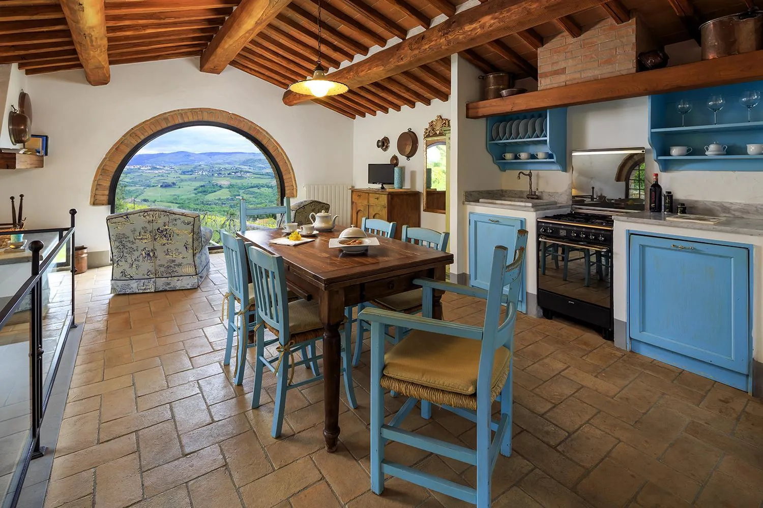 Kitchen or kitchenette in Le Filigare Wine & Country Relais