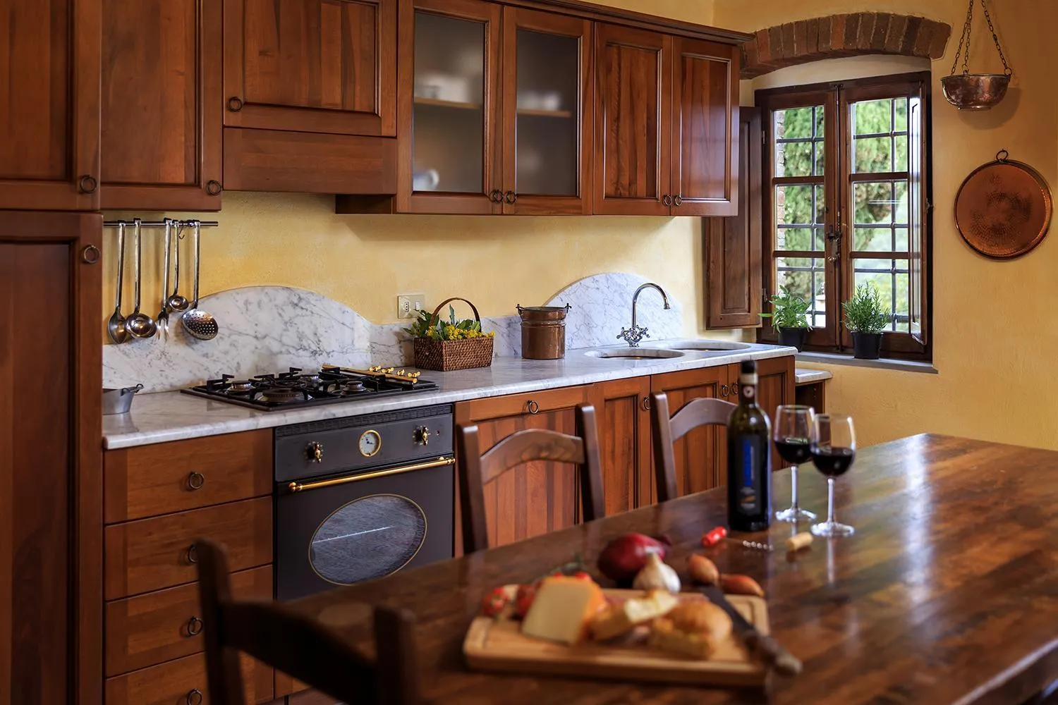 Kitchen or kitchenette in Le Filigare Wine & Country Relais