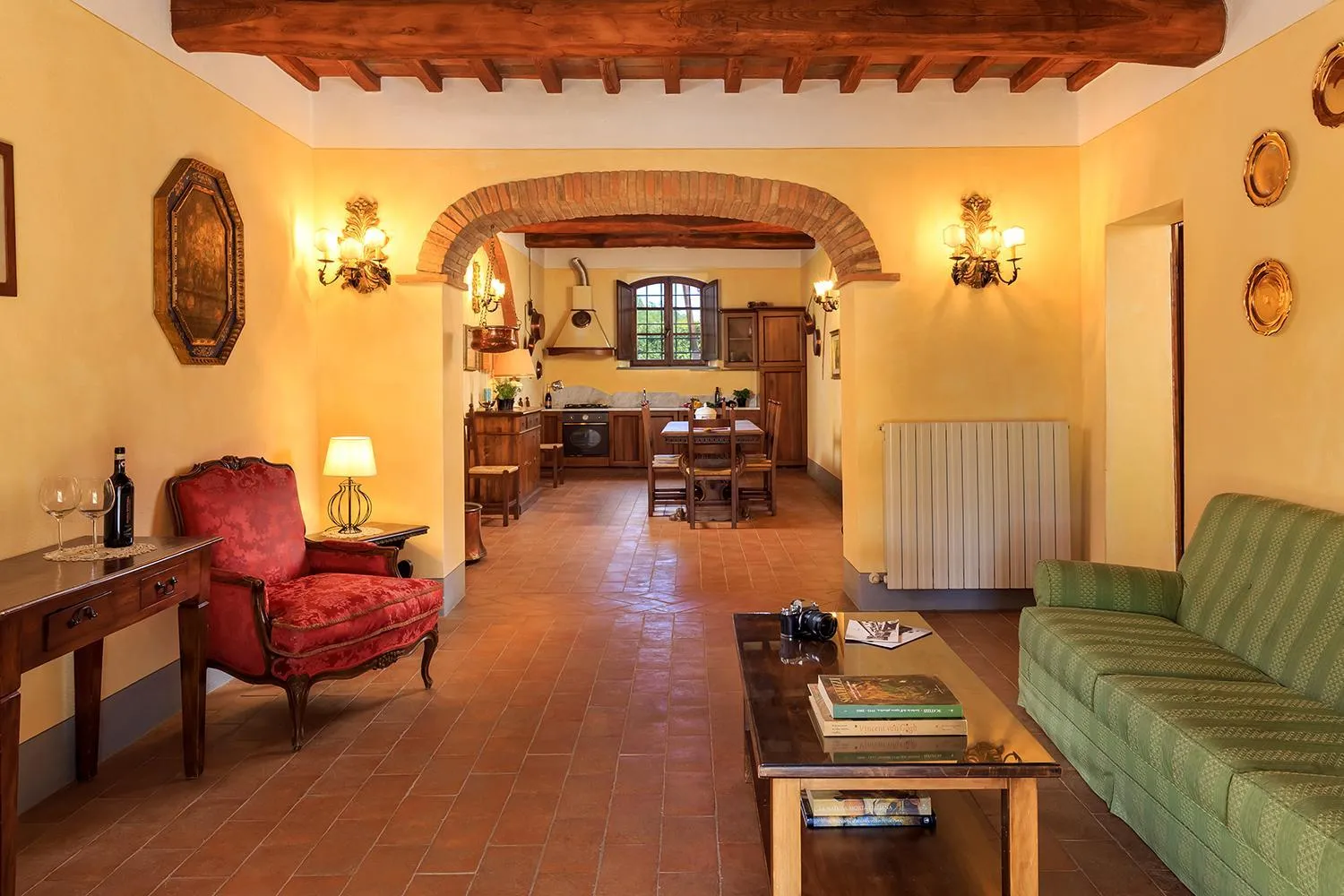 Living room in Le Filigare Wine & Country Relais