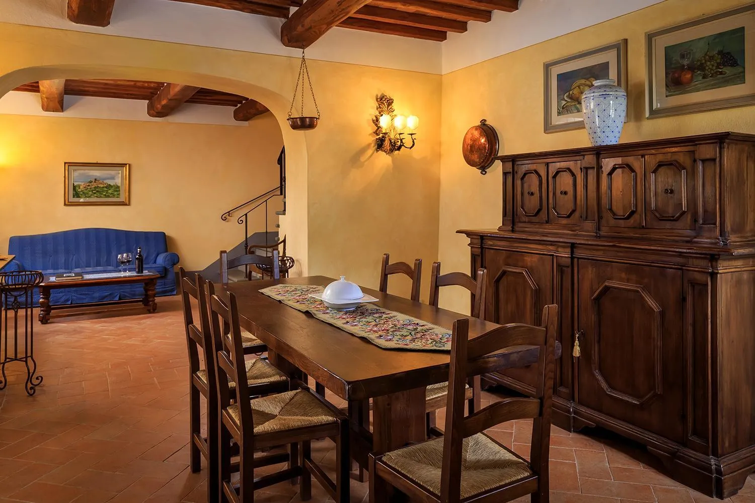 Kitchen or kitchenette in Le Filigare Wine & Country Relais