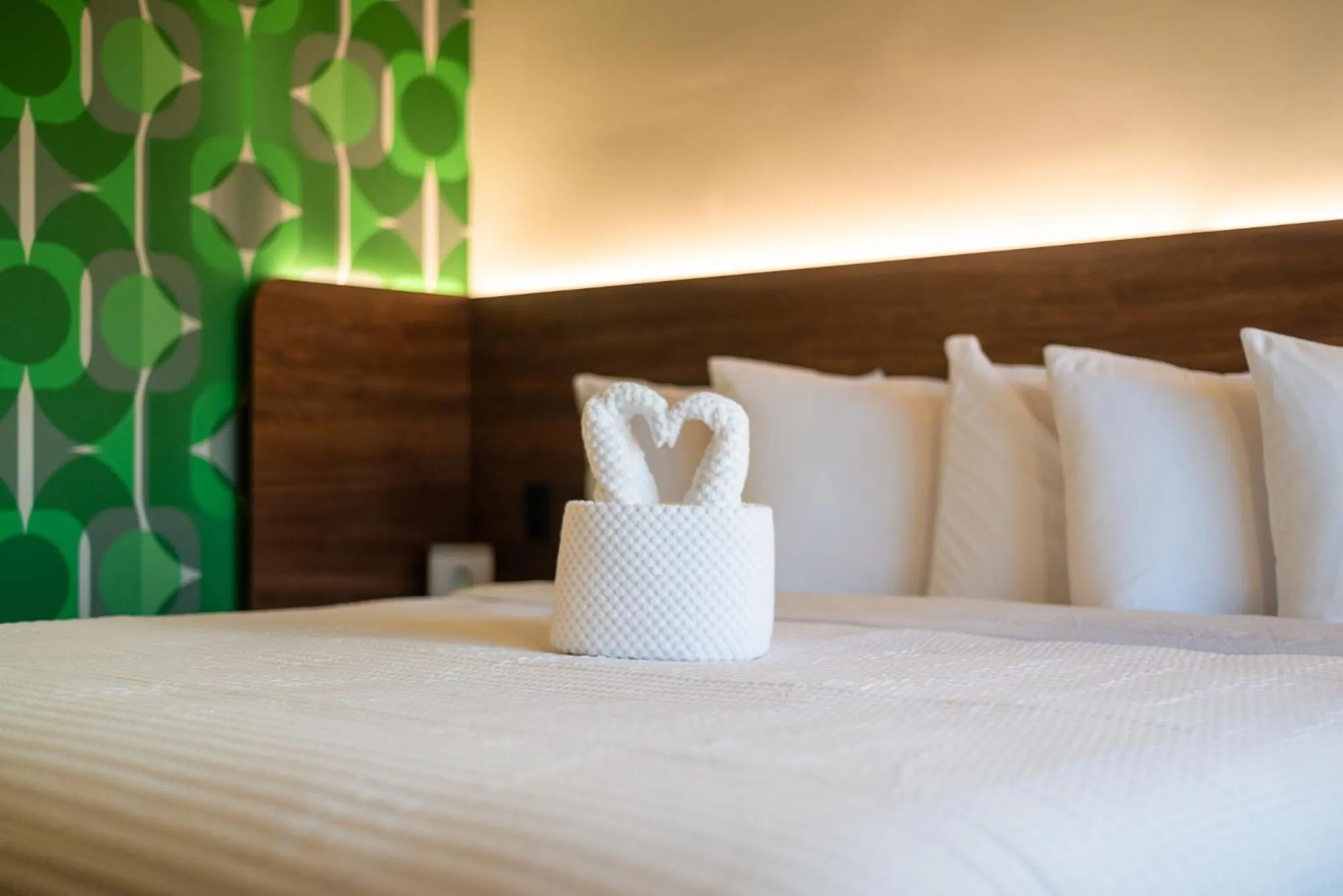 Bed in The Alice Hotel