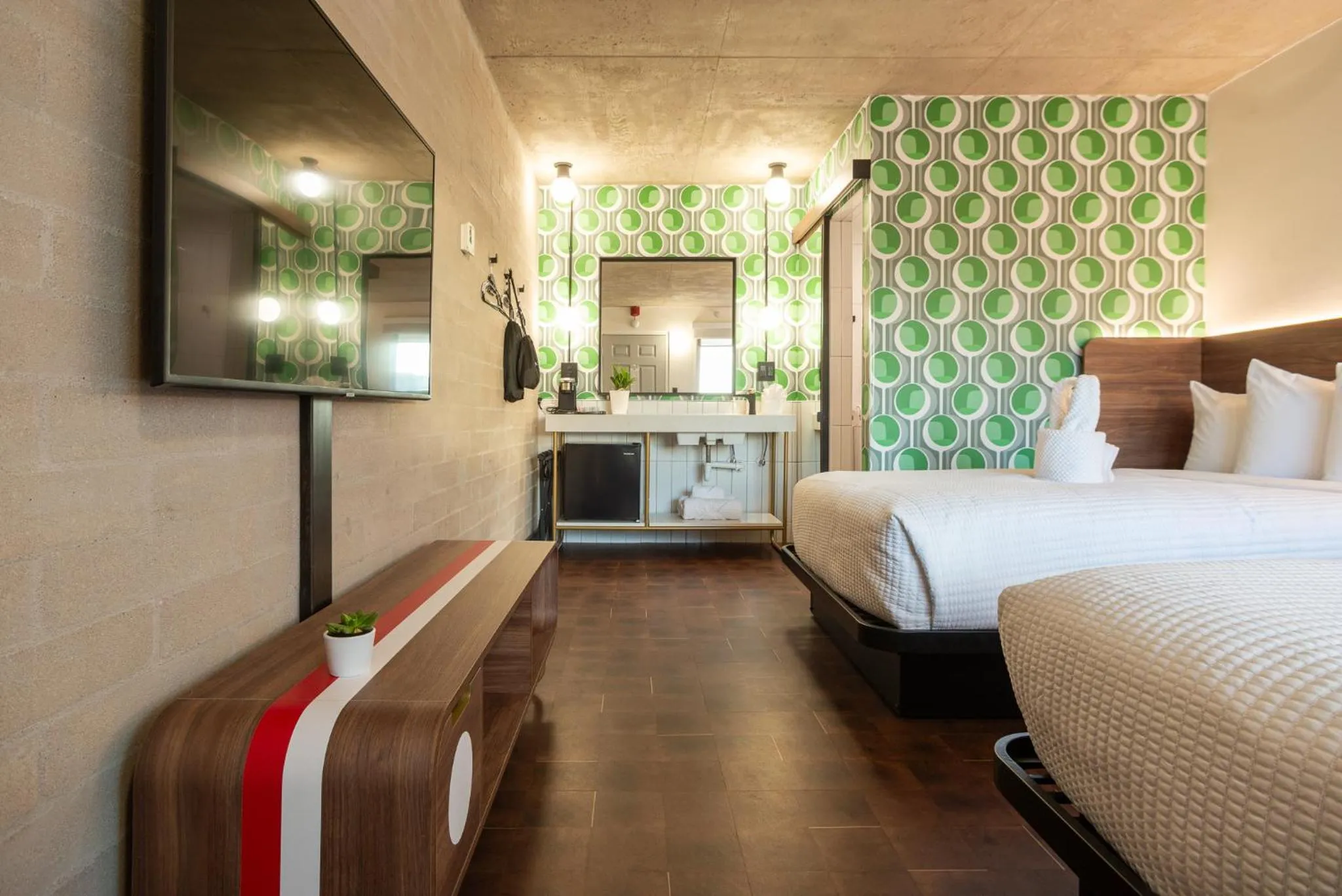 TV and multimedia, Bed in The Alice Hotel