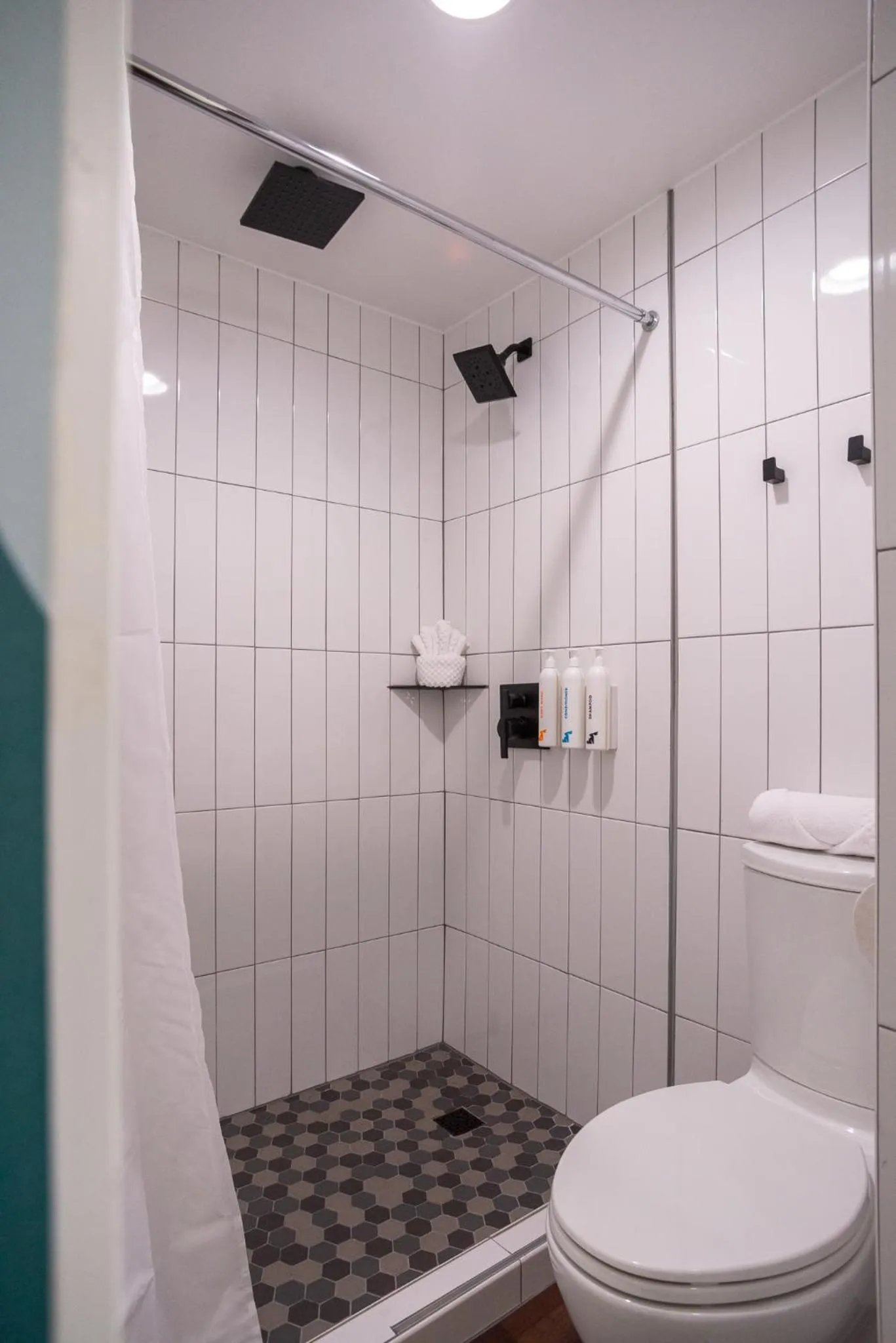 Shower in The Alice Hotel