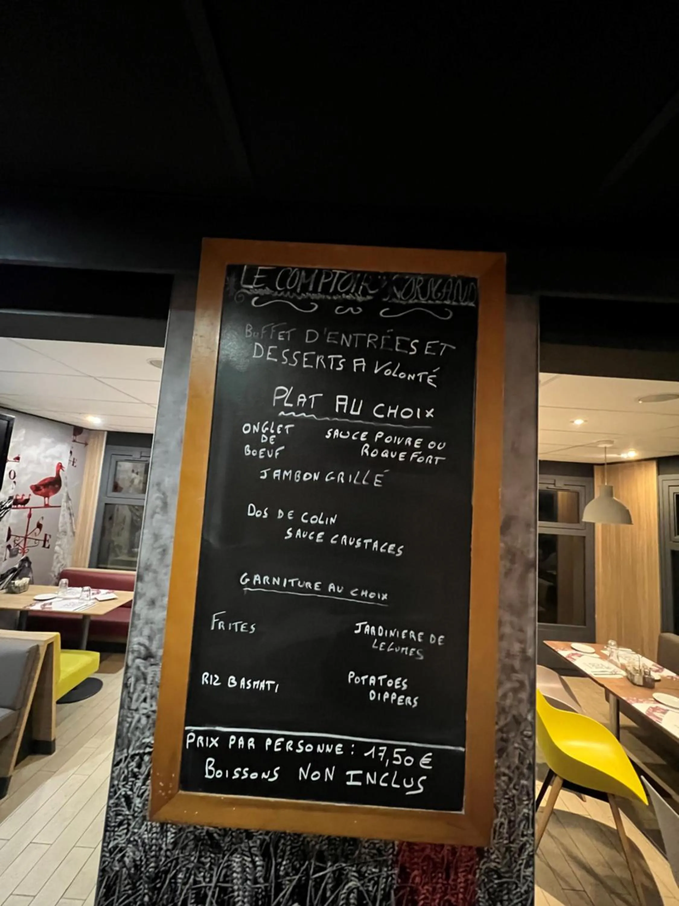 Restaurant/places to eat in HOTEL PREMIERE CLASSE Rouen Sud Oissel