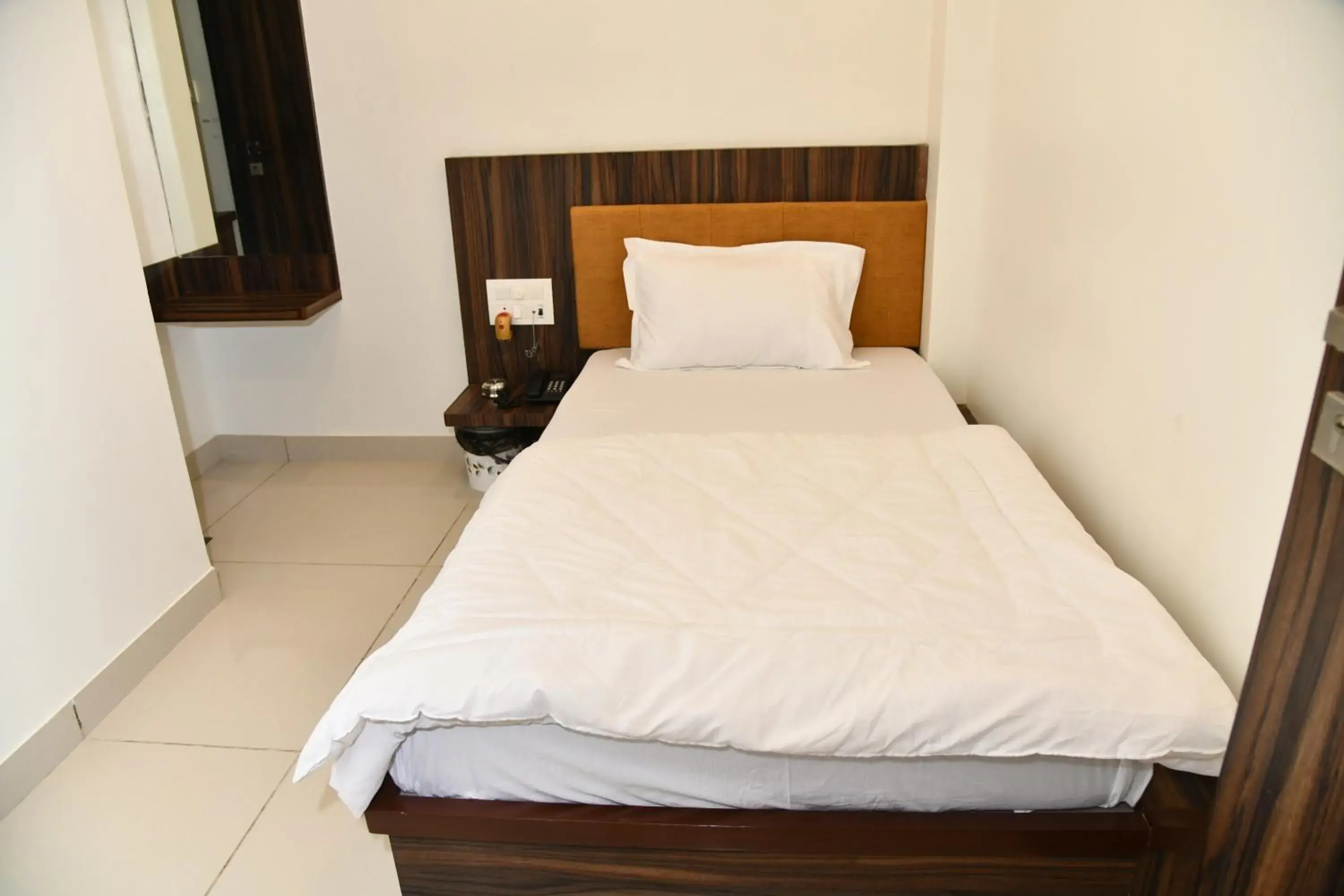 Bed in Hotel Shreeji Palace Bed in Hotel Shreeji Palace