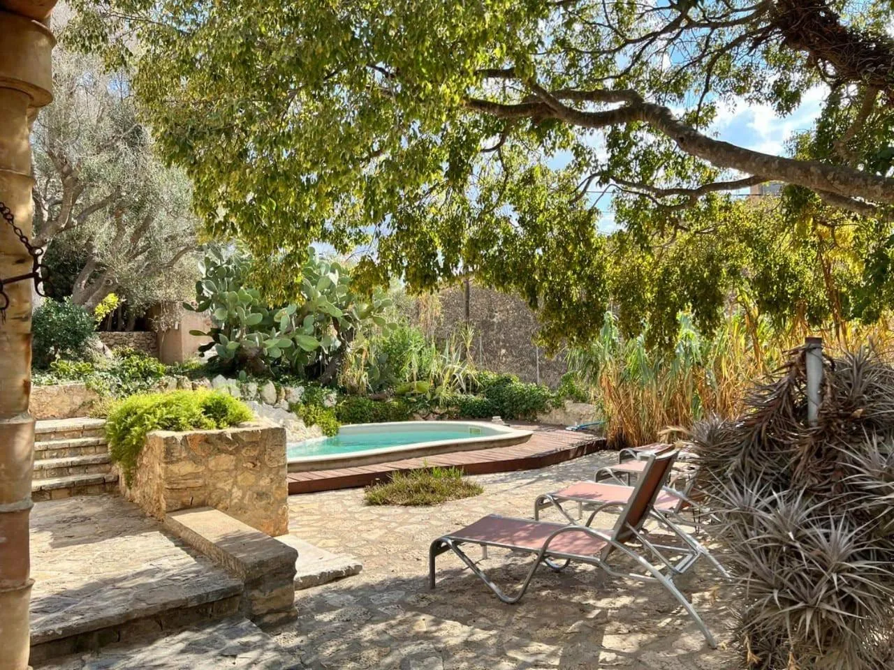 Patio in Asis de Marratxinet Turismo de Interior