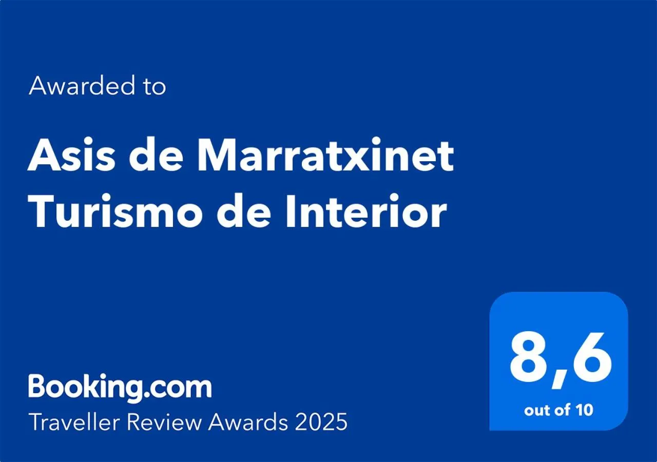Logo/Certificate/Sign in Asis de Marratxinet Turismo de Interior