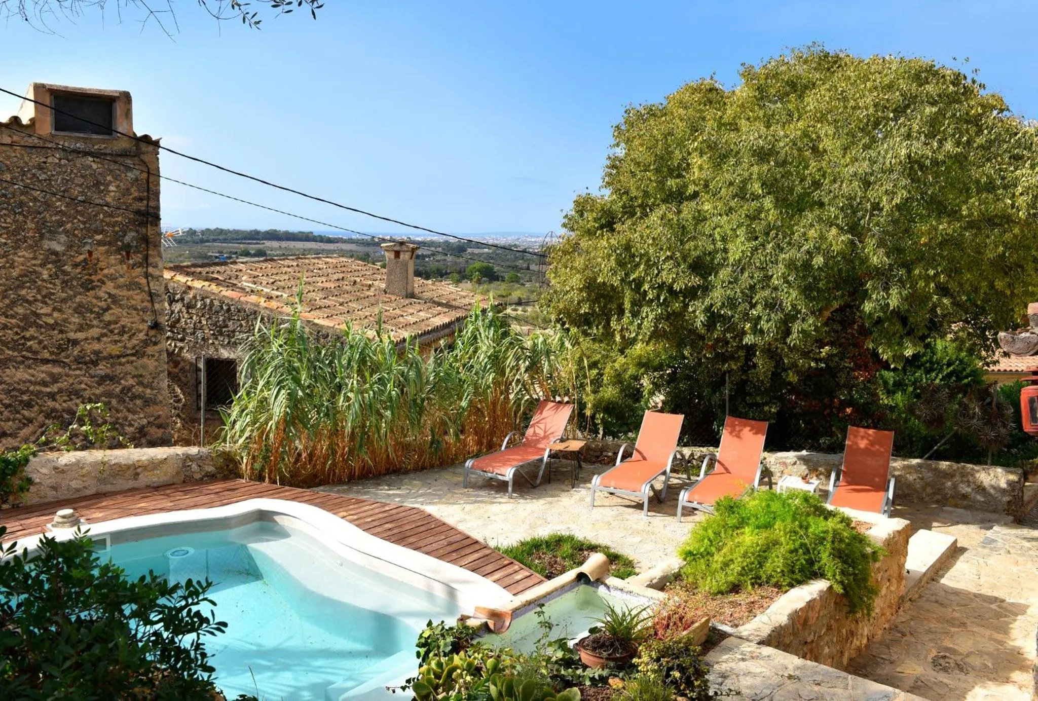 Patio in Asis de Marratxinet Turismo de Interior
