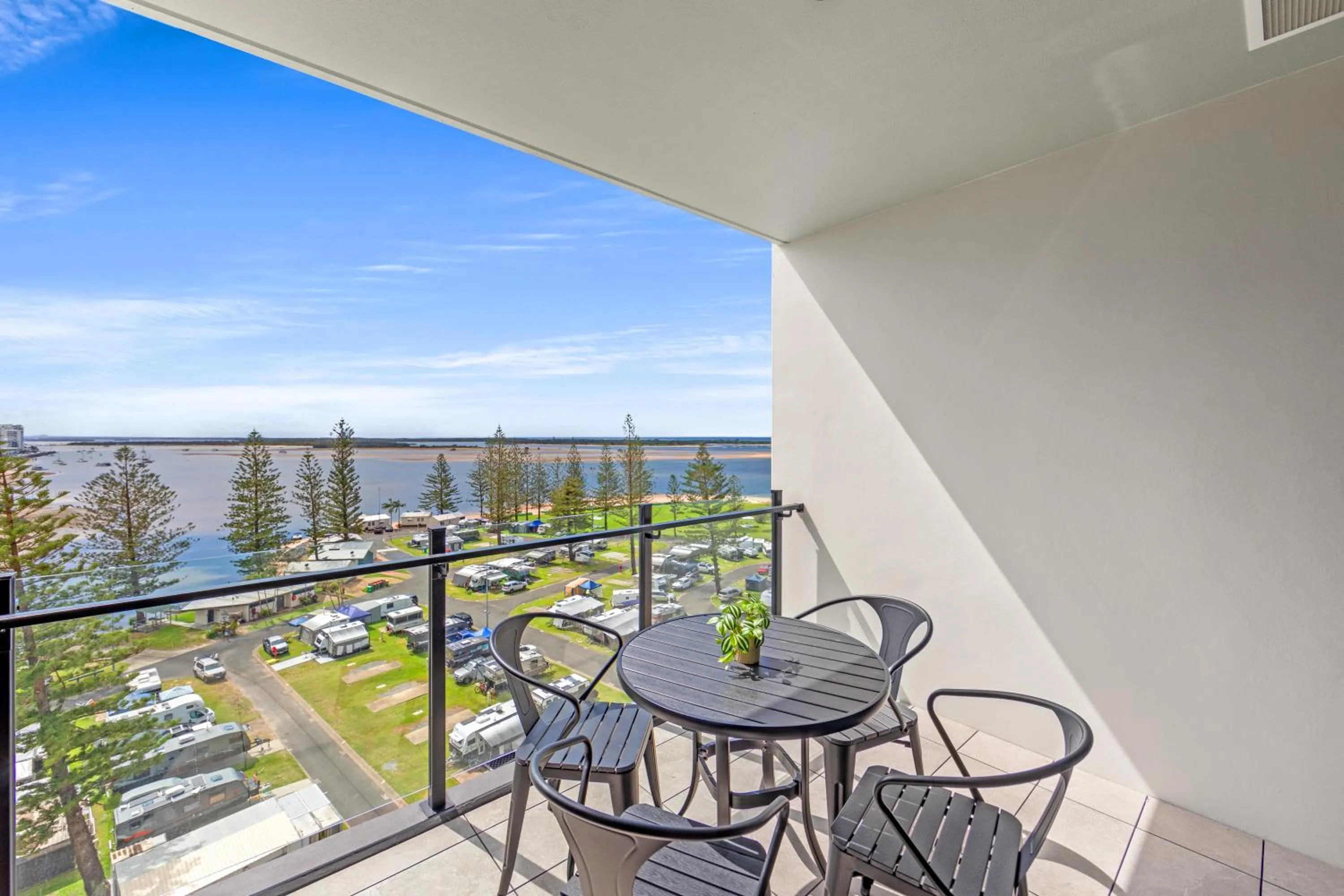 Balcony/Terrace in Marine Quarter Apartments by CLLIX
