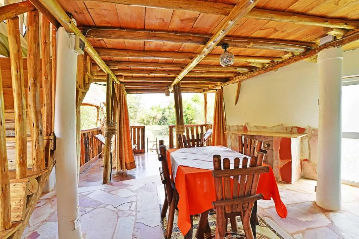 Patio in Malakai Eco Lodge