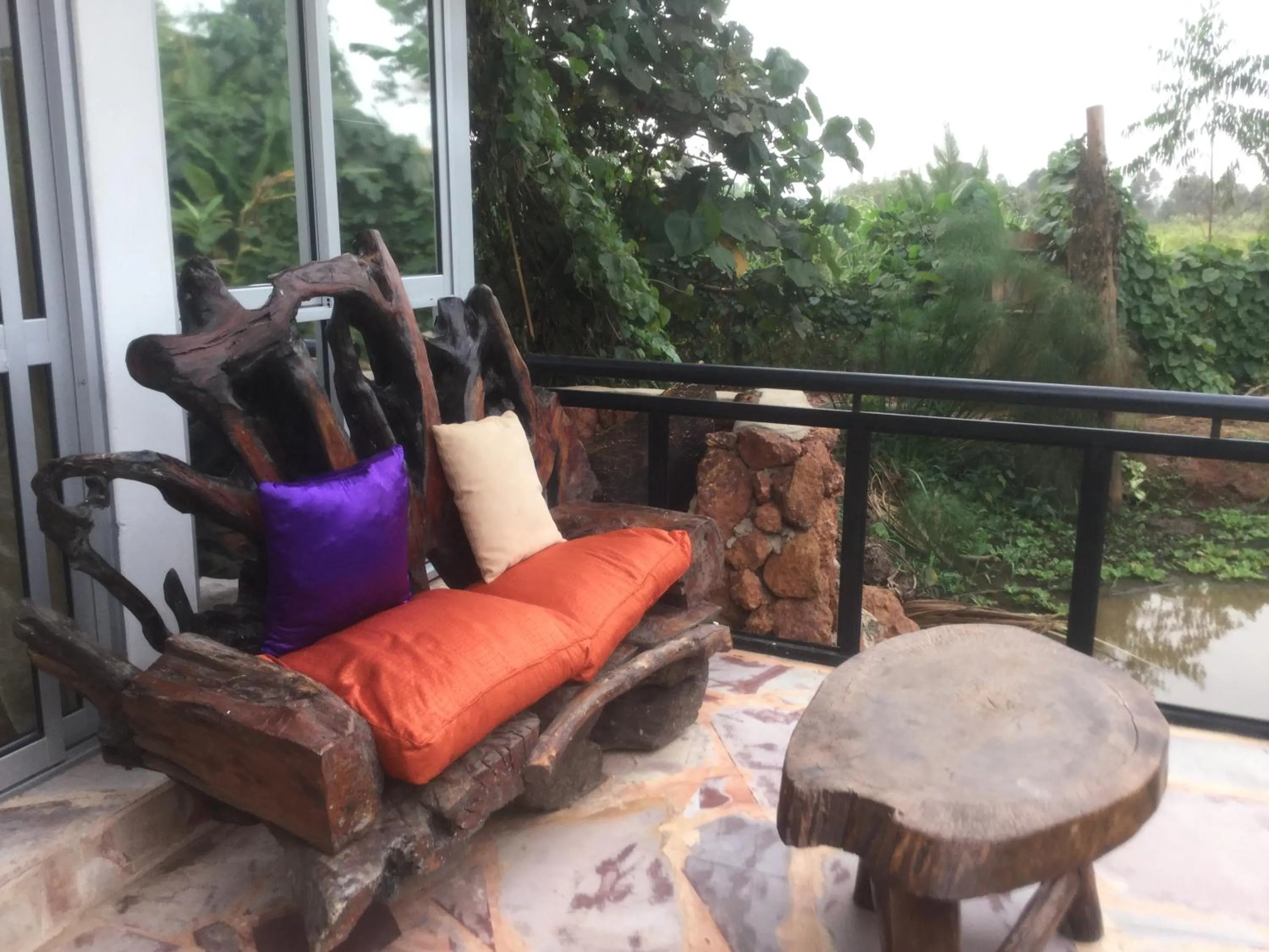 Patio in Malakai Eco Lodge