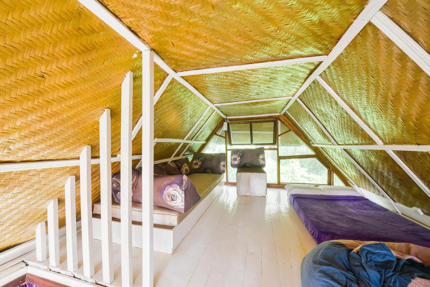 Bed in Malakai Eco Lodge