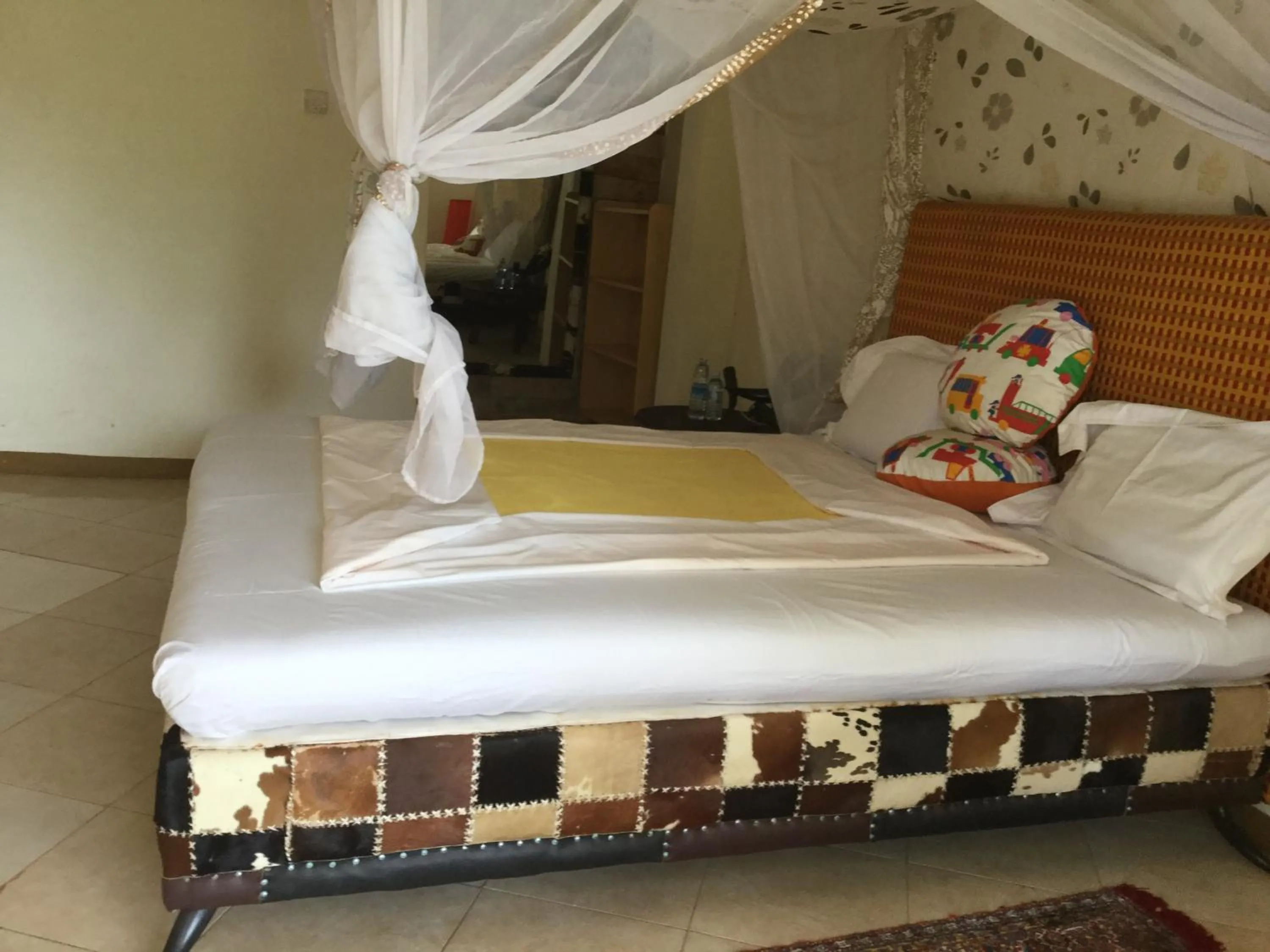 Bed in Malakai Eco Lodge