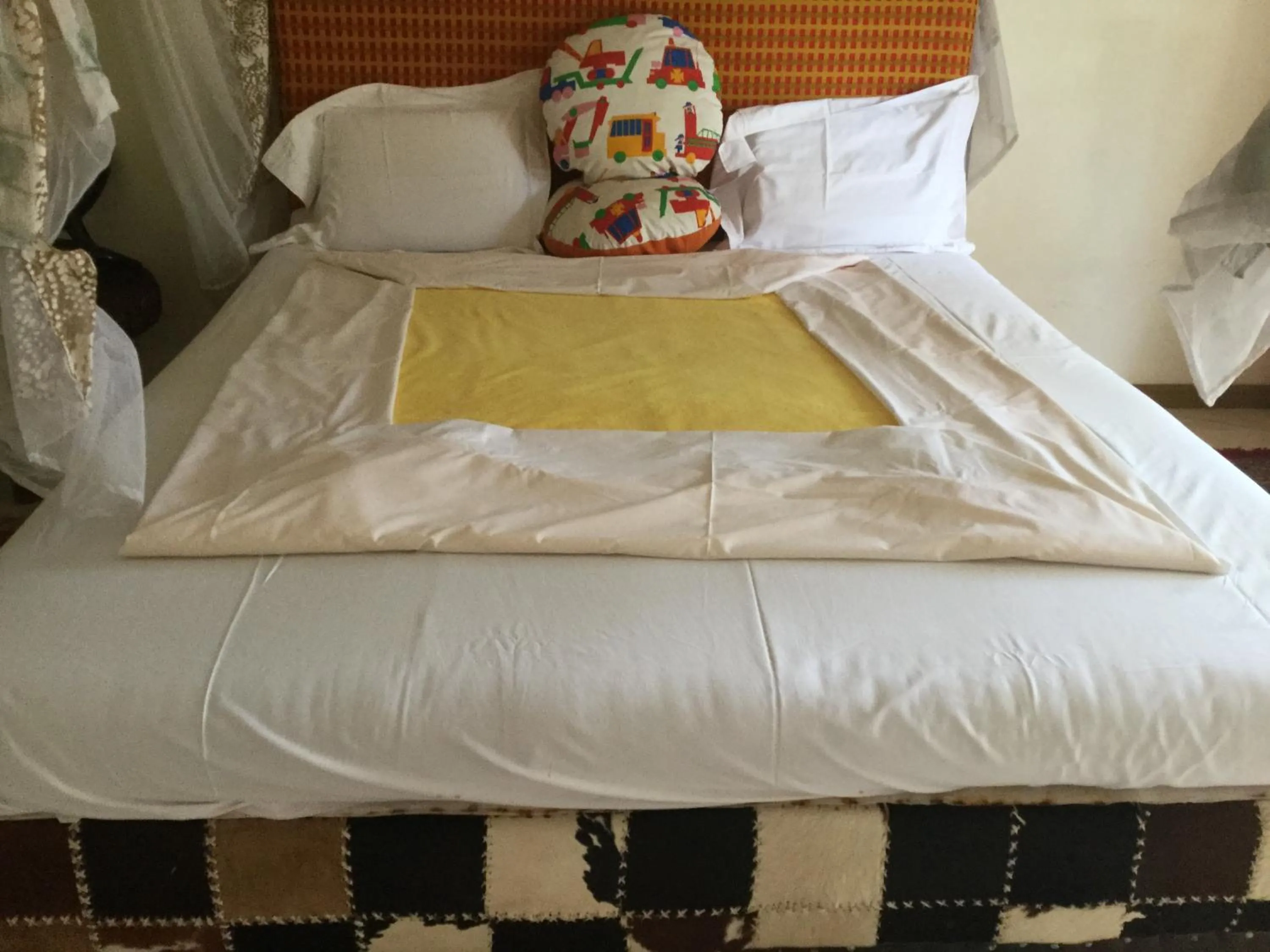 Bed in Malakai Eco Lodge