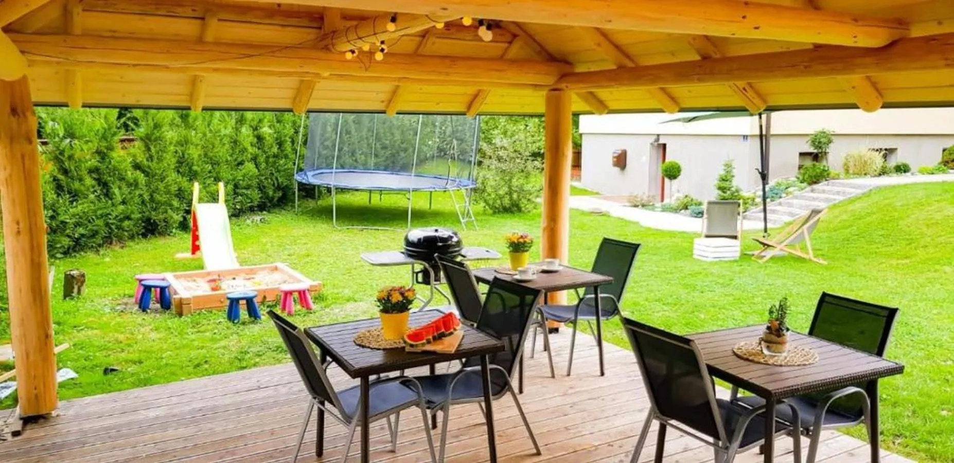 Patio in Willa jak u Babci