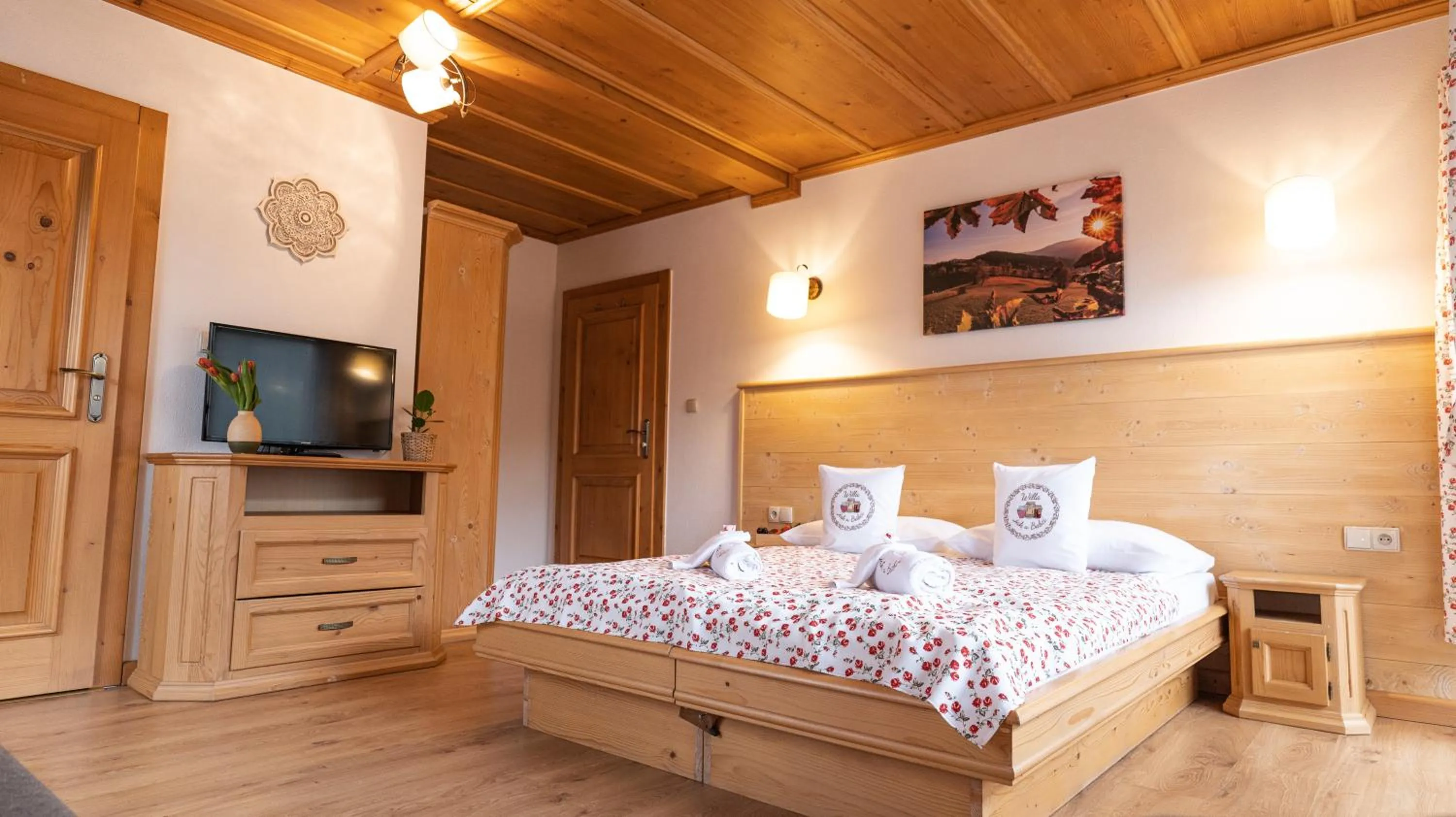 Bed in Willa jak u Babci