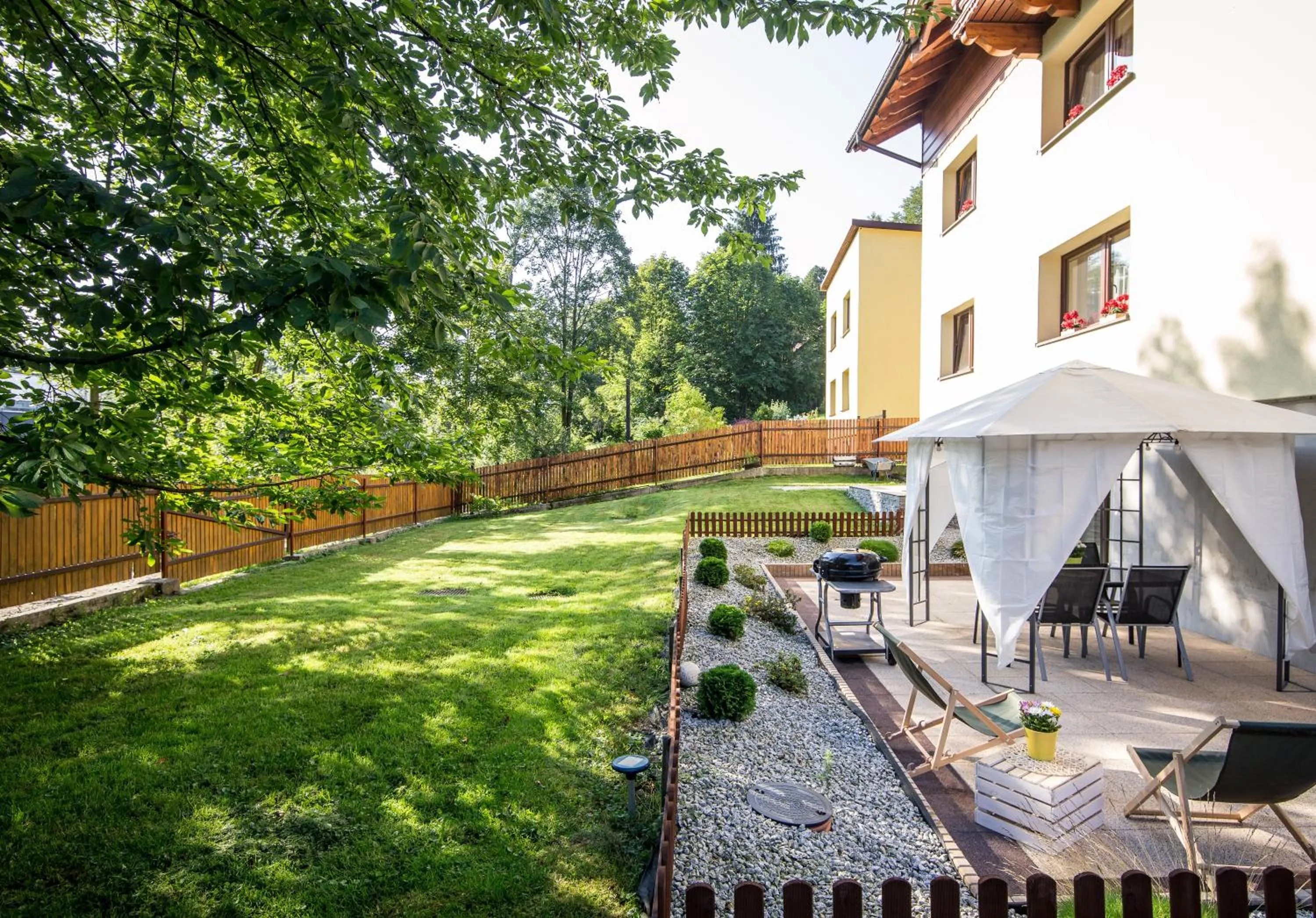 Patio in Willa jak u Babci