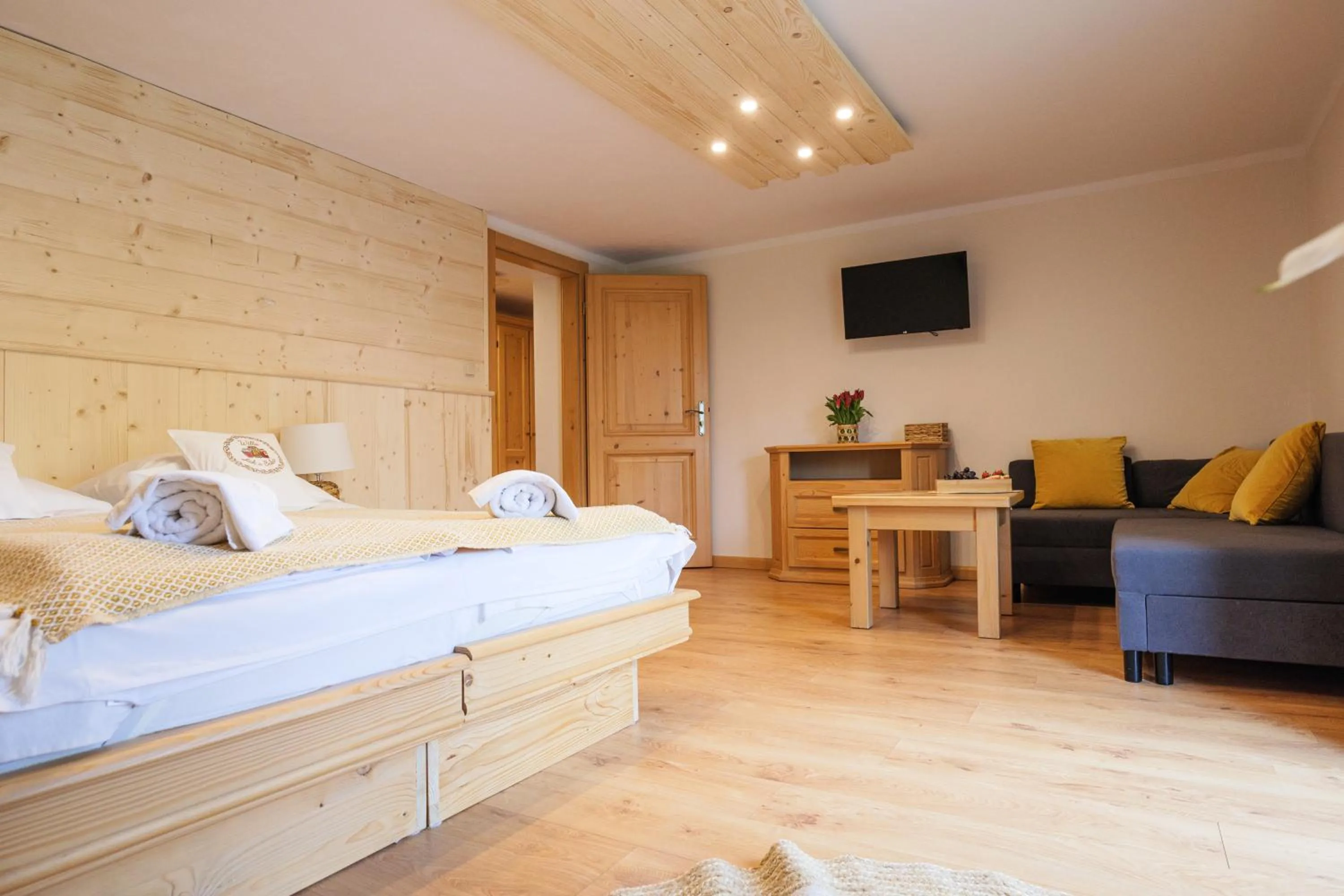 Photo of the whole room, Bed in Willa jak u Babci