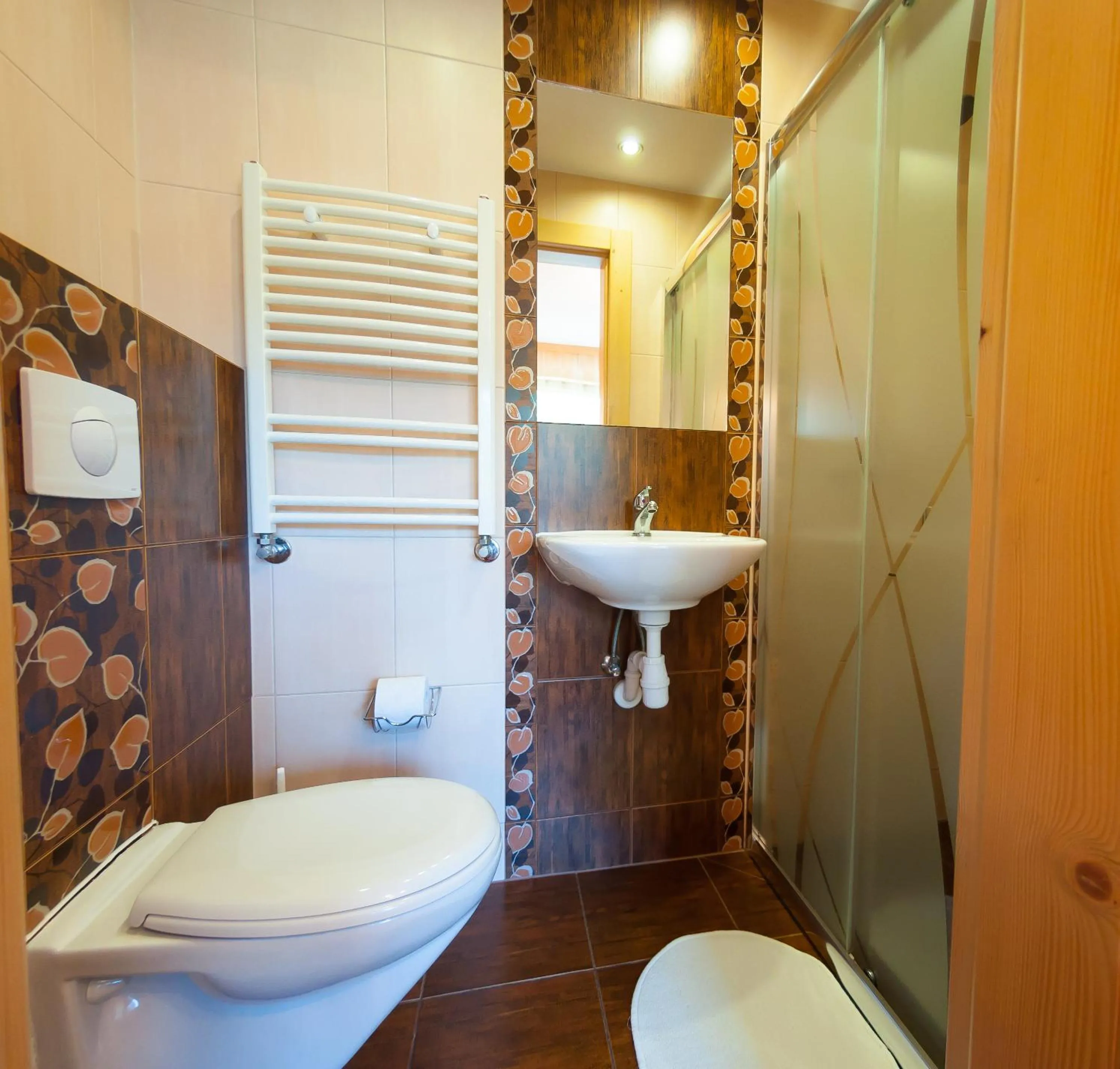 Shower in Willa jak u Babci