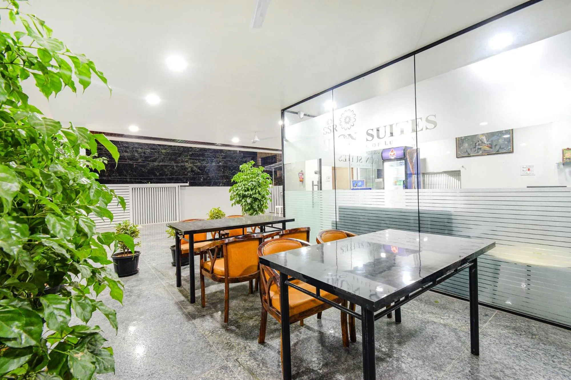 Seating area in FabHotel SSR Ikon Suites - Nr Hyderabad Central University, Kondapur