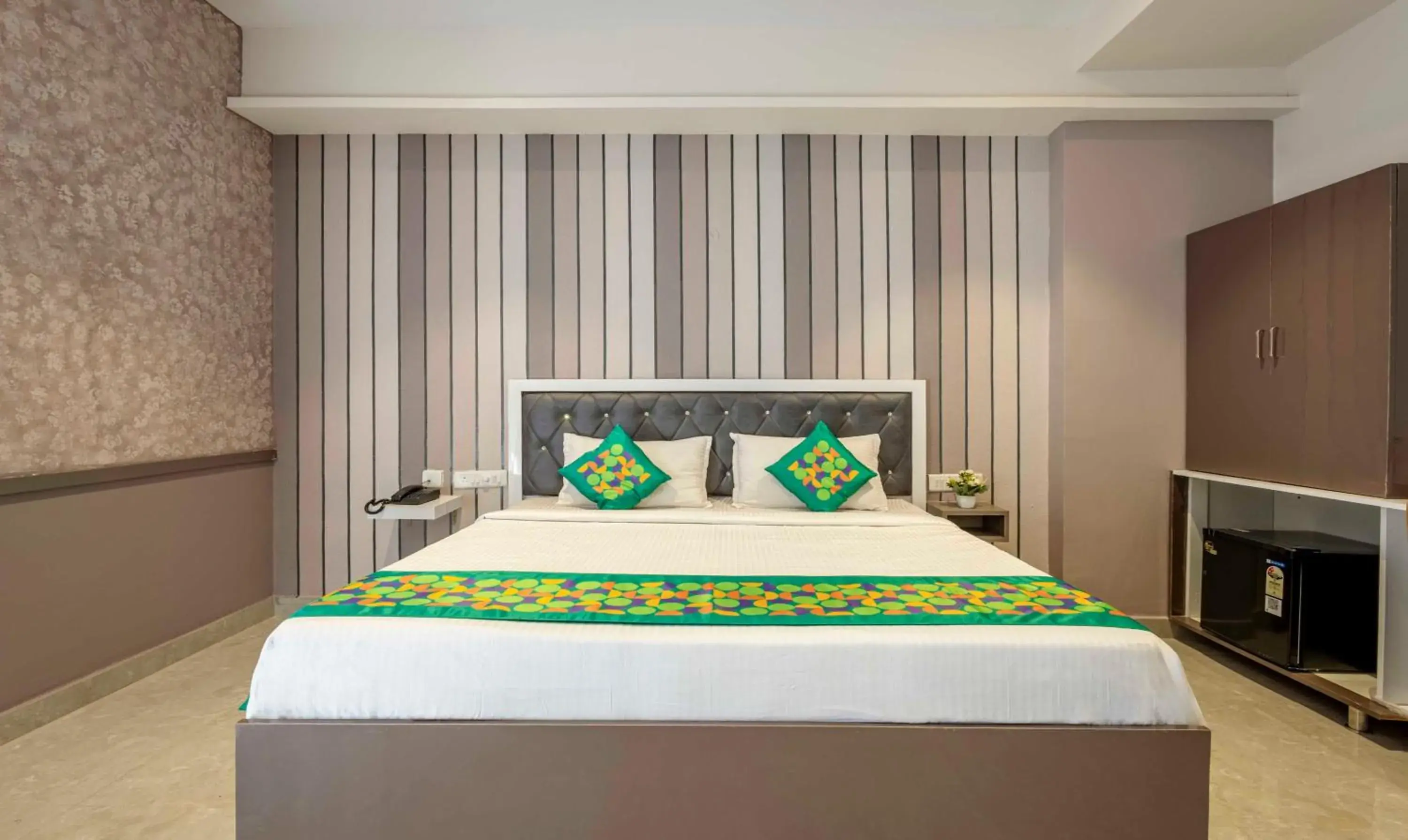 Bedroom, Bed in Treebo Imperia, Kommadi Bedroom, Bed in Treebo Imperia, Kommadi