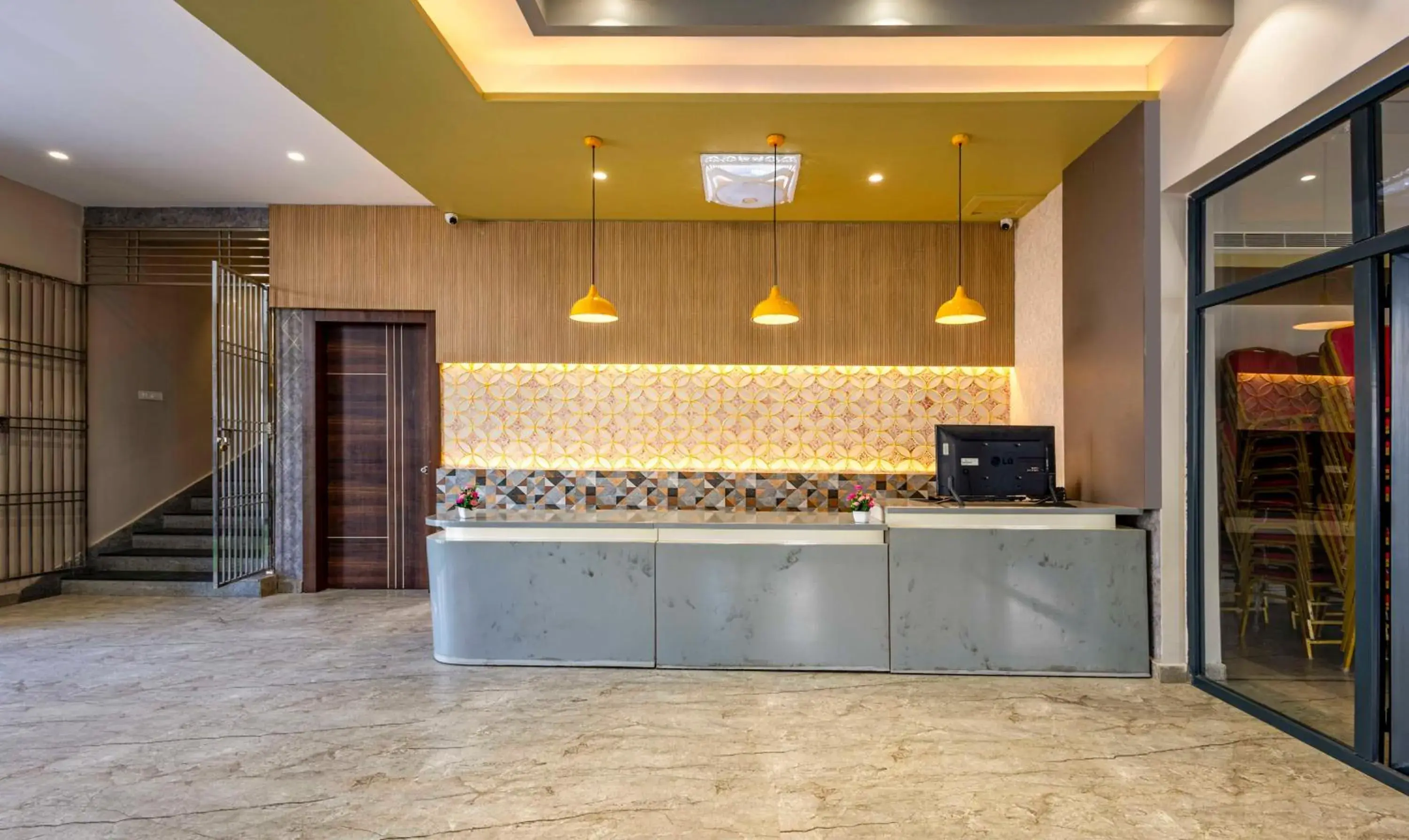 Lobby or reception in Treebo Imperia, Kommadi Lobby or reception in Treebo Imperia, Kommadi